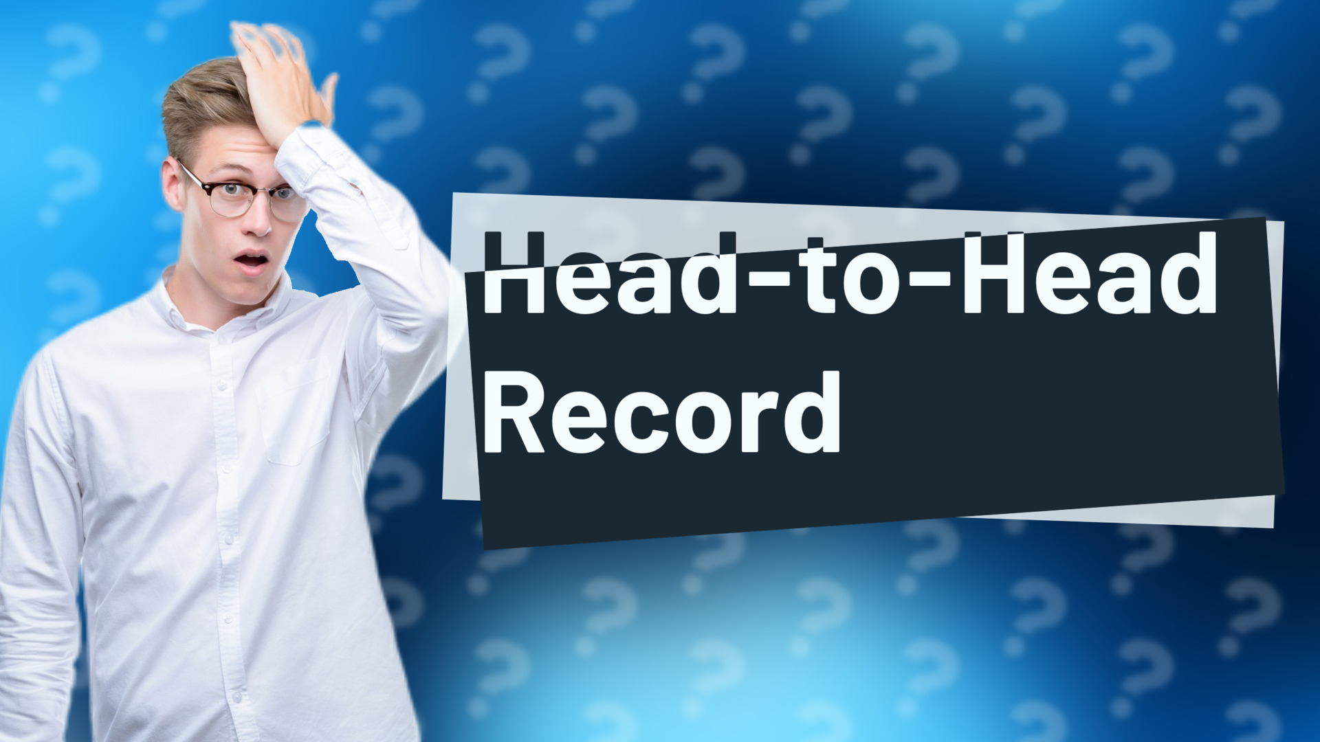 Head-to-Head Record