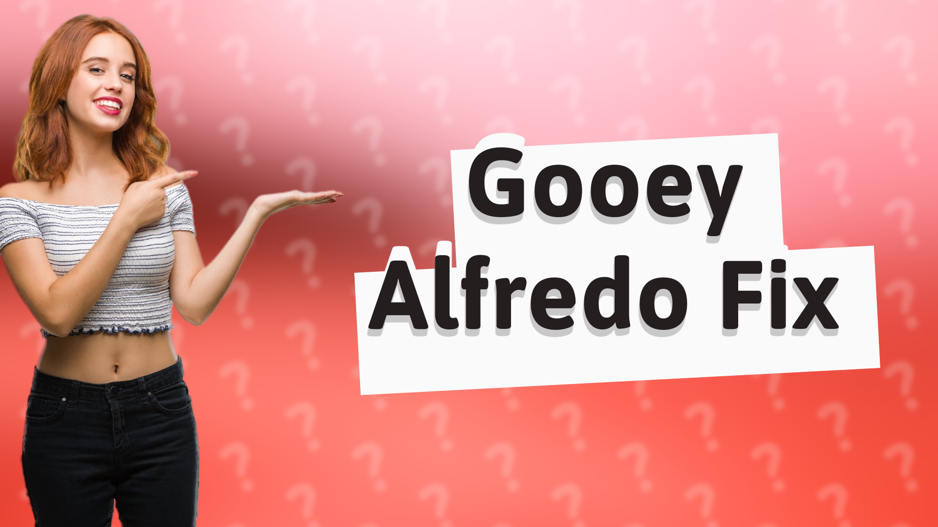 Gooey Alfredo Fix