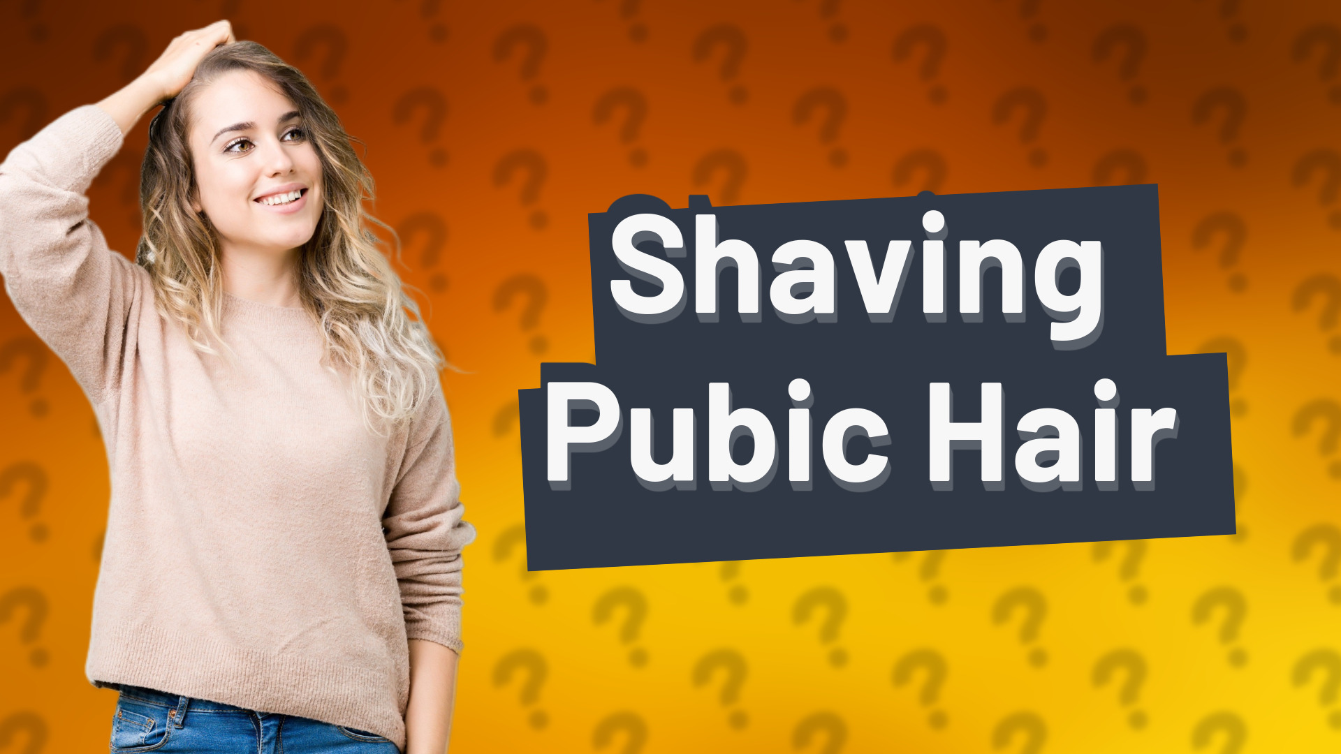 Shaving Pubic Hair