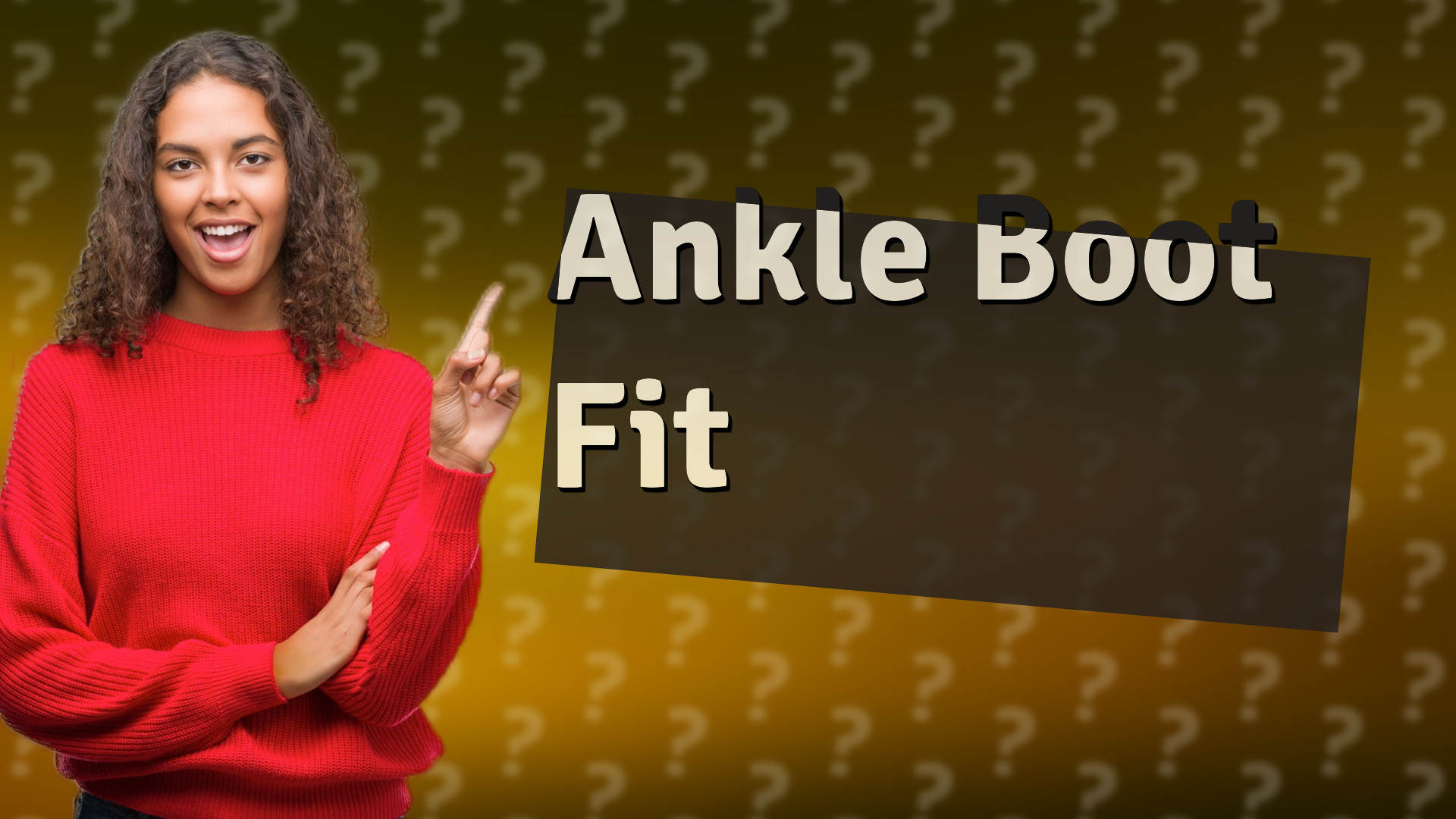 Ankle Boot Fit
