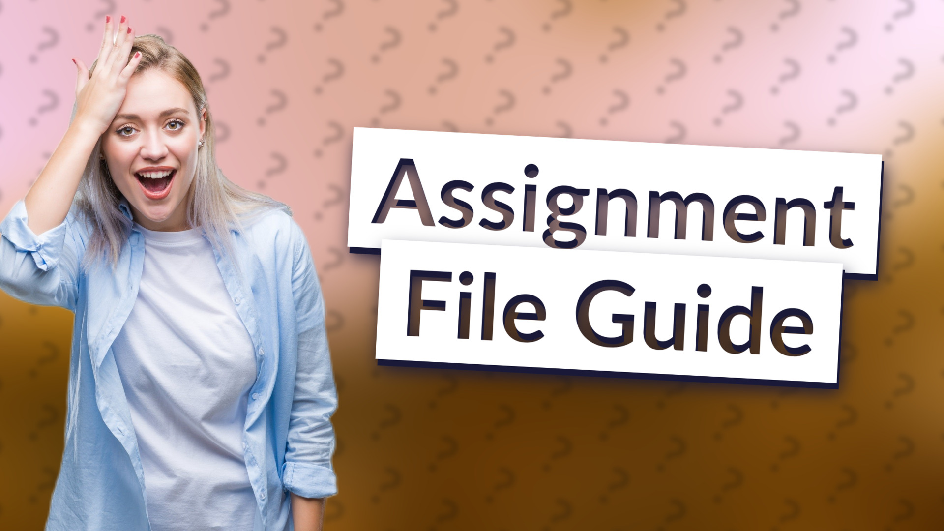 Assignment File Guide