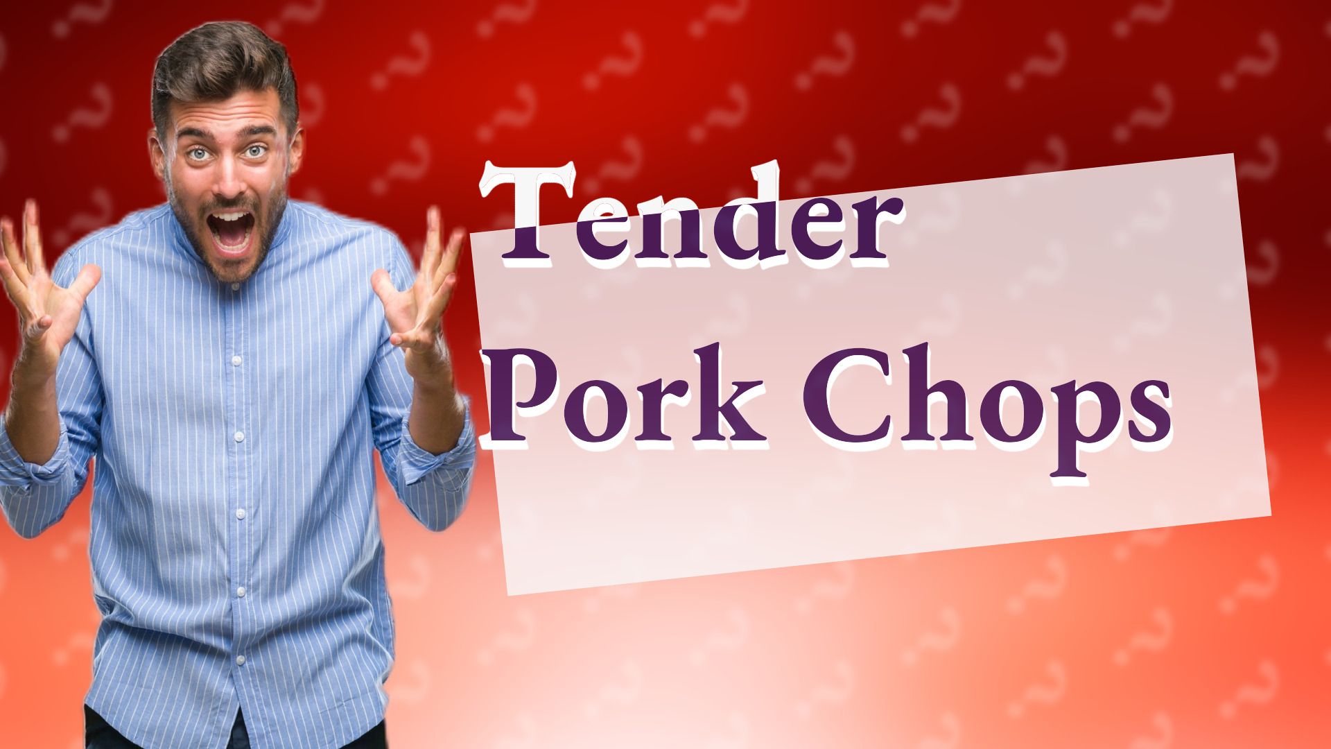Tender Pork Chops