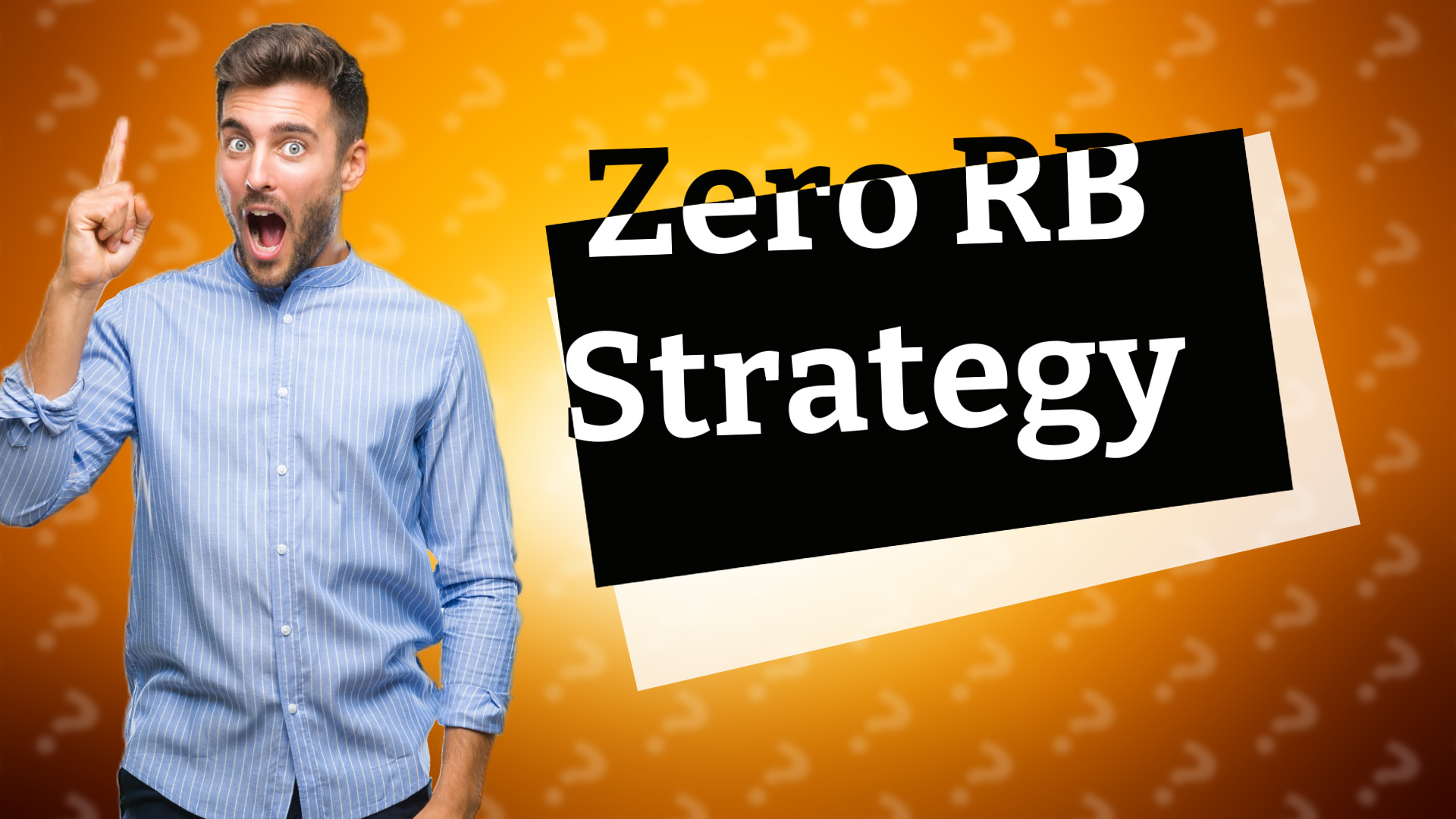 Zero RB Strategy