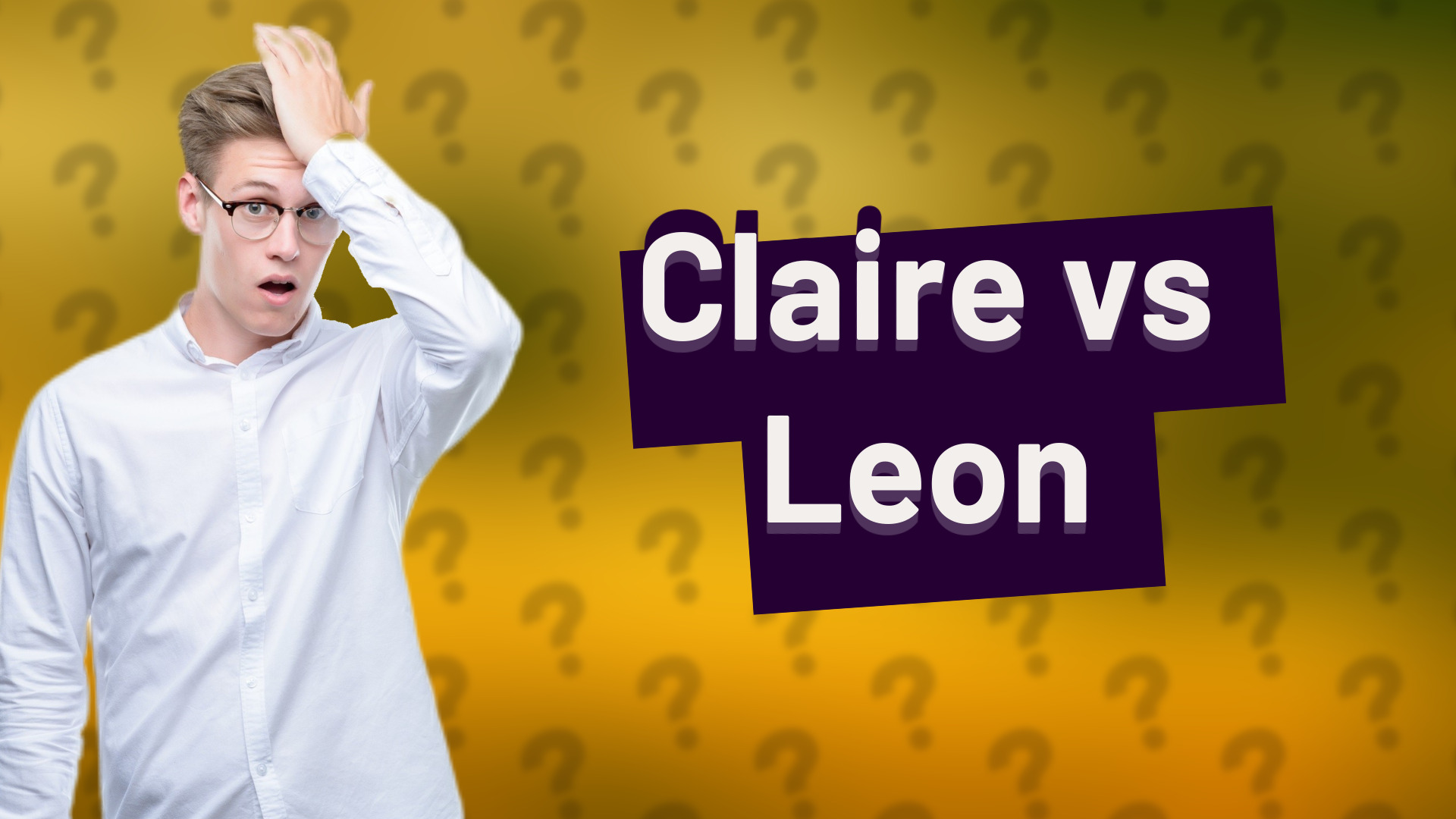 Claire vs Leon