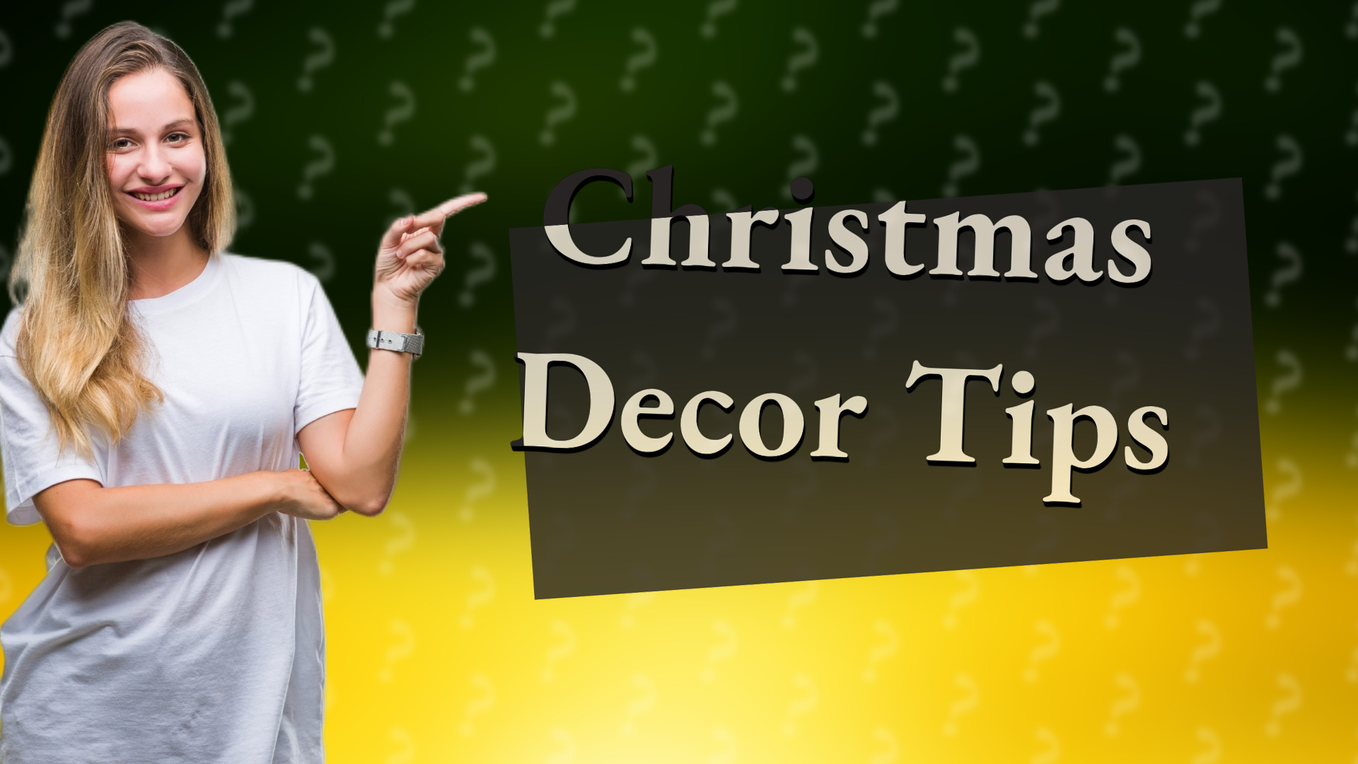 Christmas Decor Tips