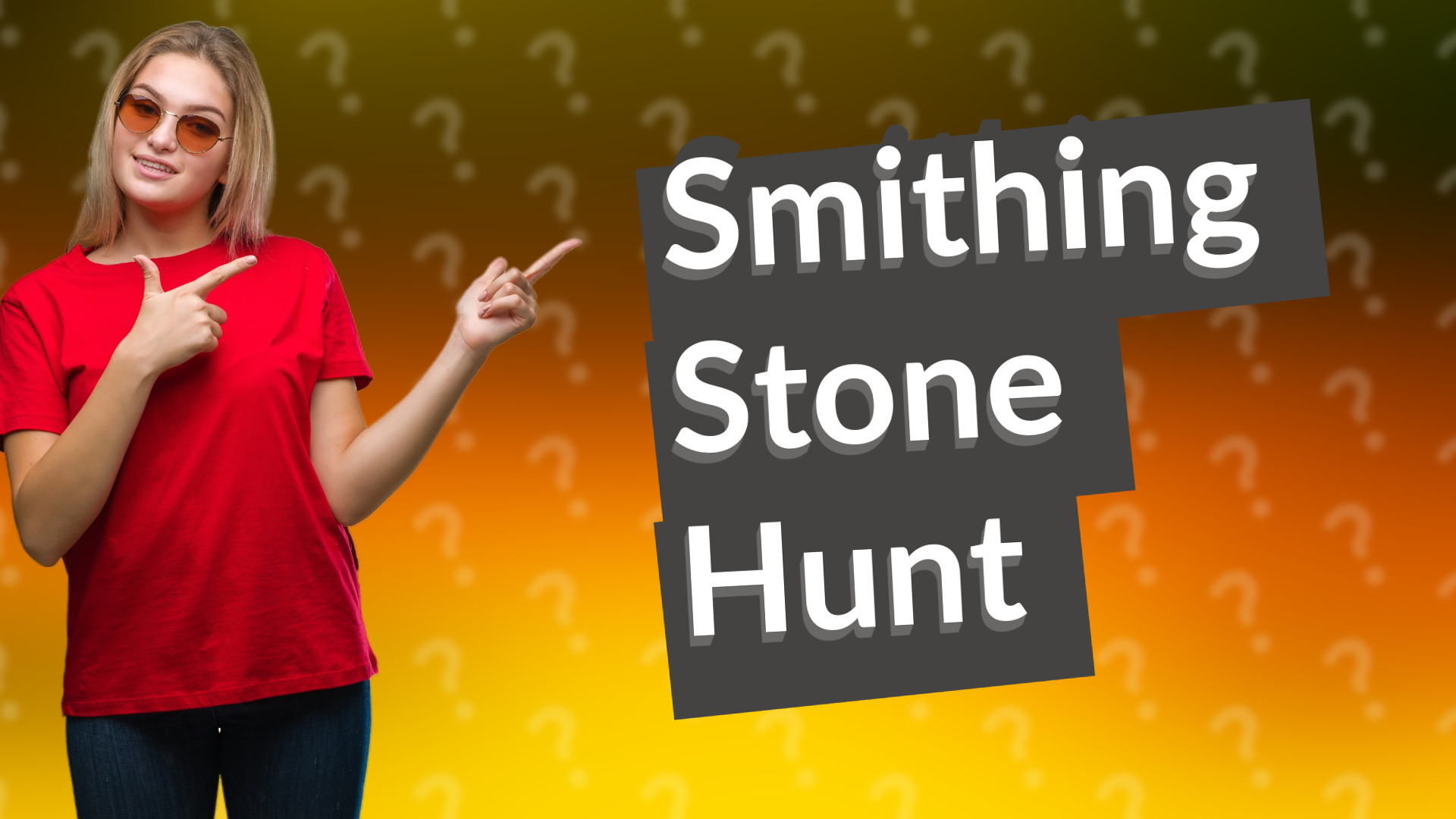 Smithing Stone Hunt