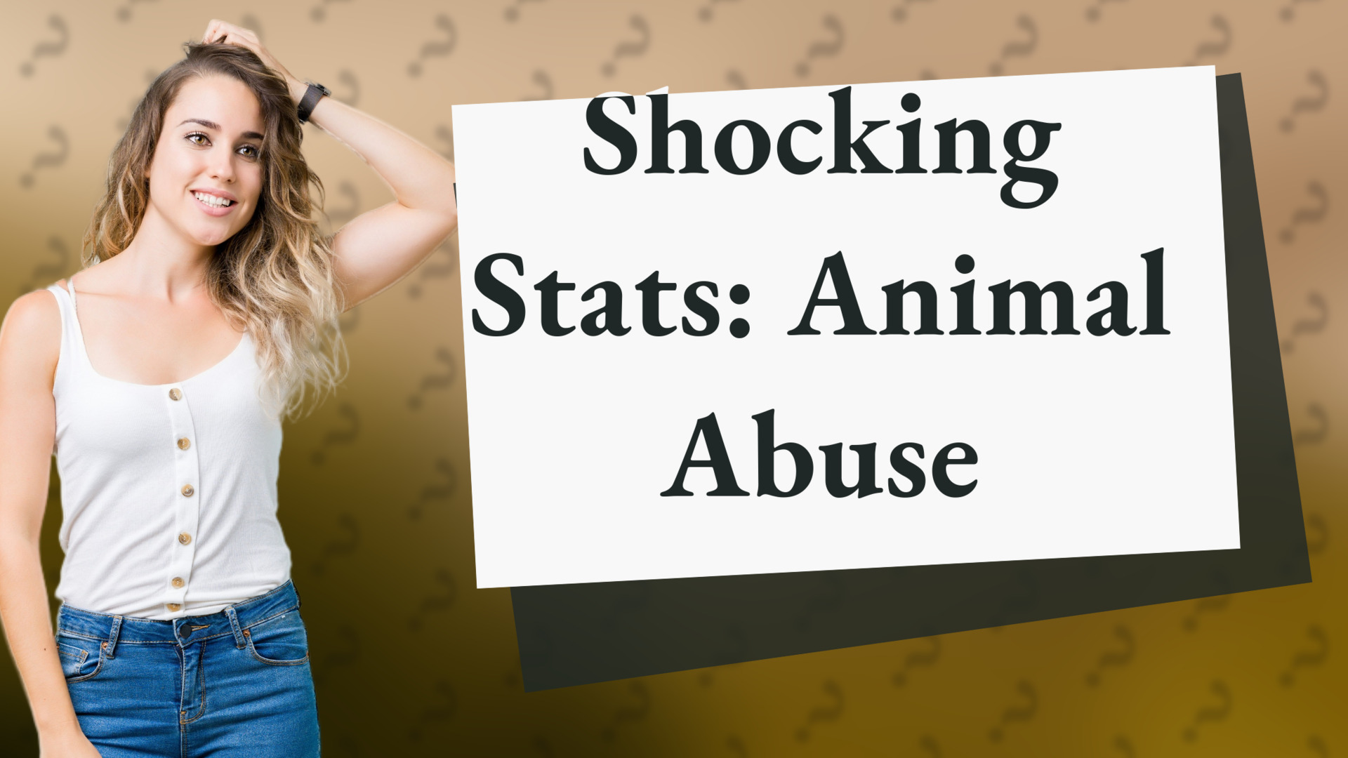 Shocking Stats: Animal Abuse