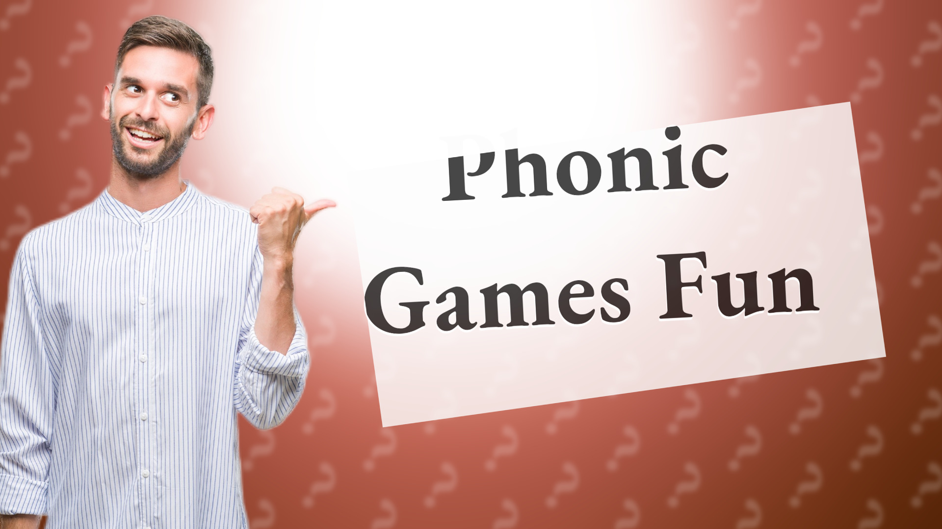 Phonic Games Fun