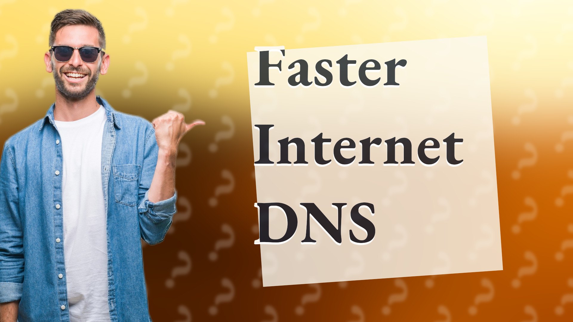 Faster Internet DNS