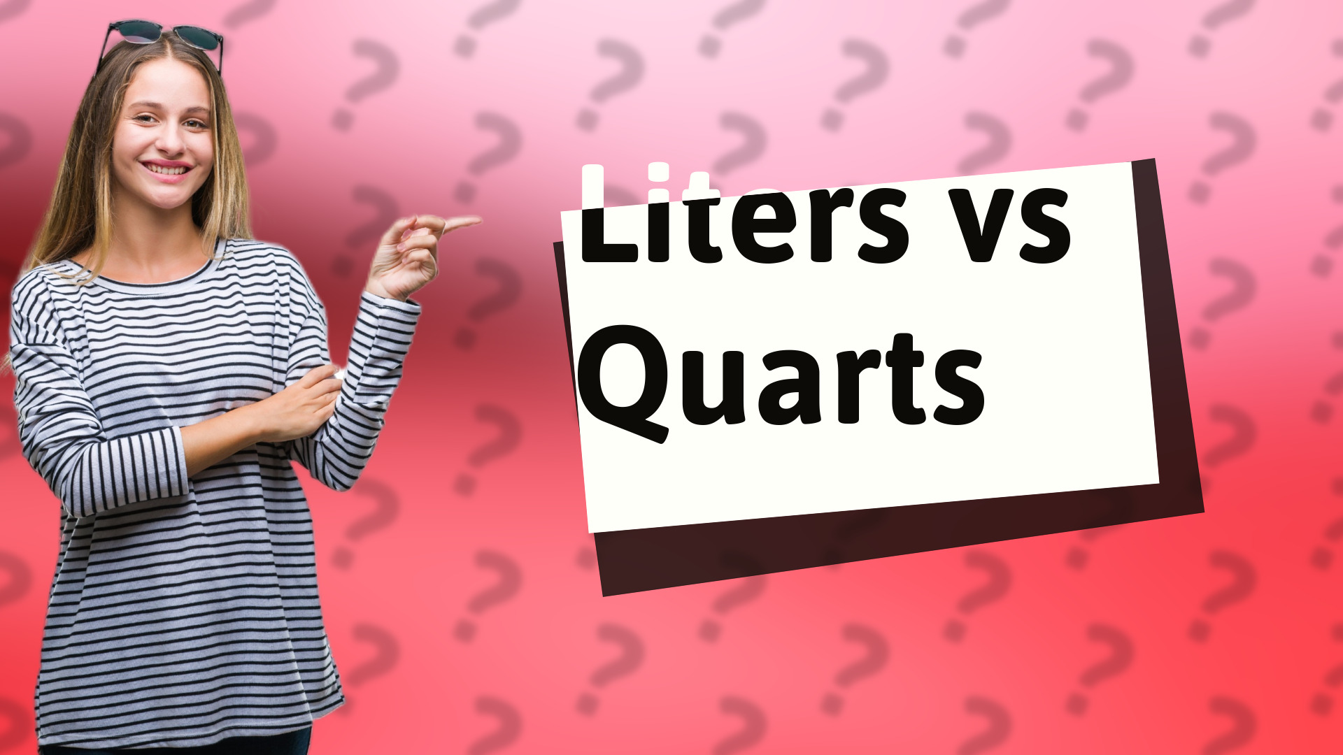 Liters vs Quarts