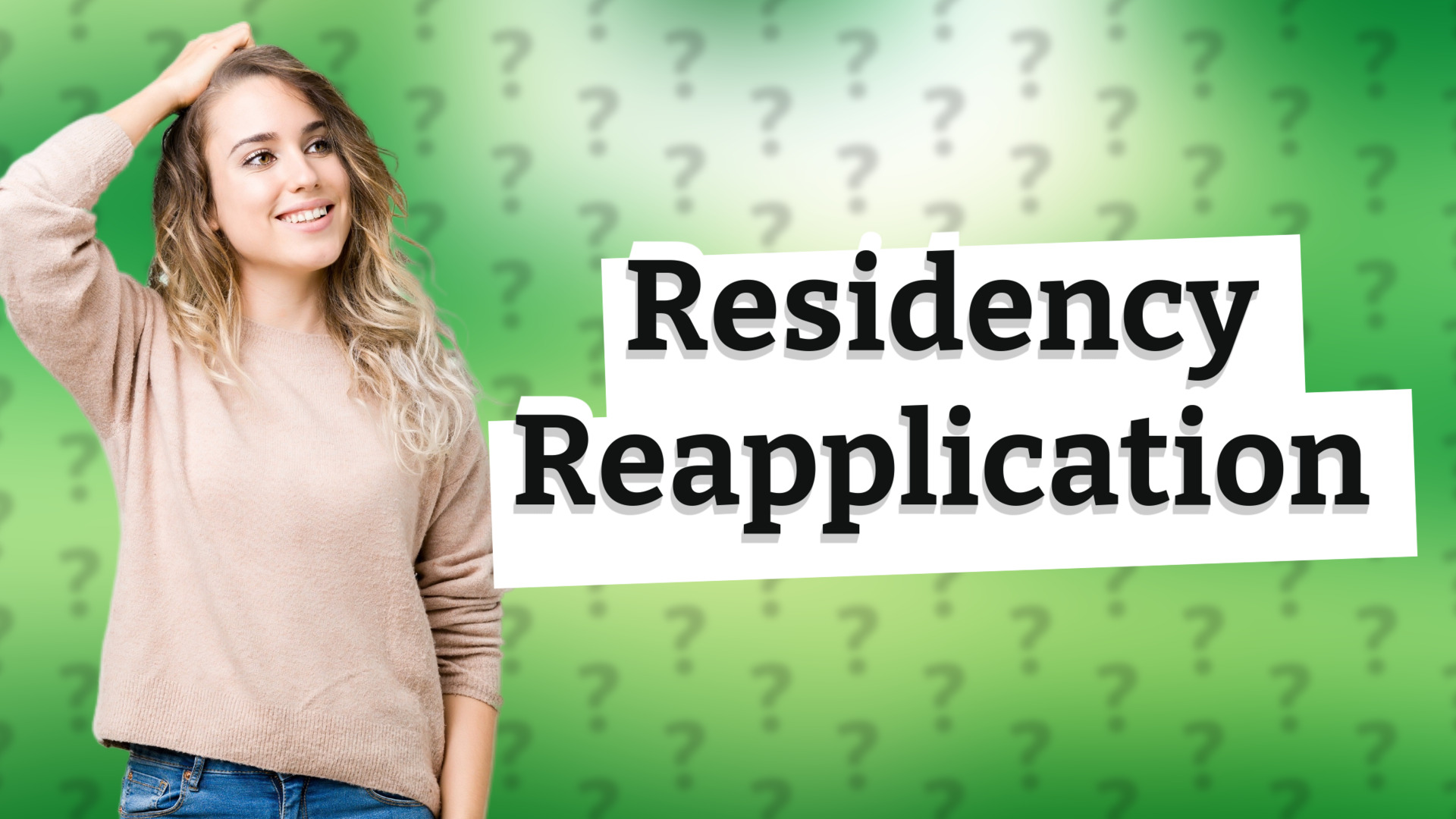 Residency Reapplication
