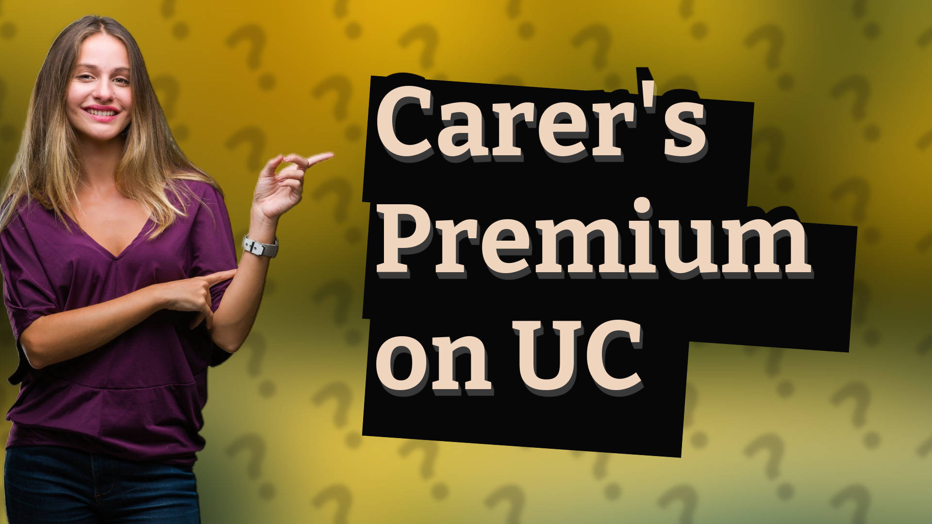 Carer's Premium on UC