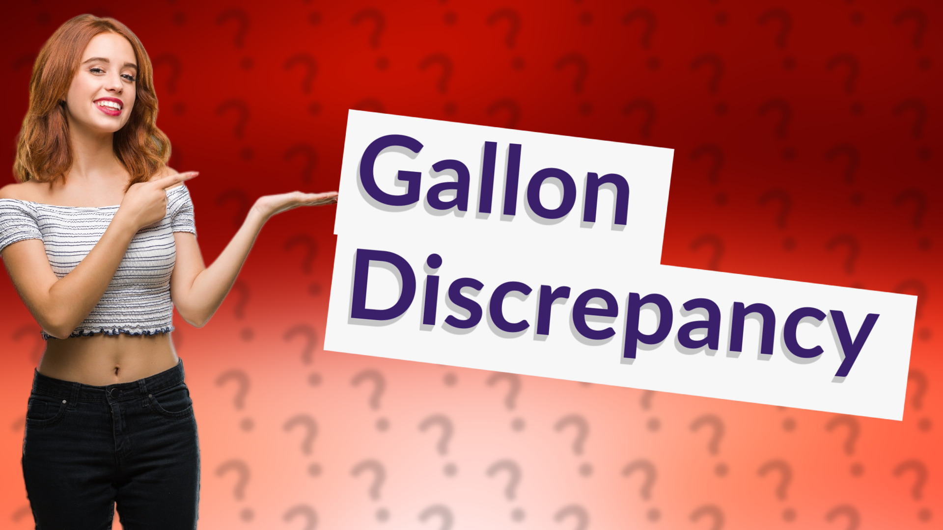 Gallon Discrepancy