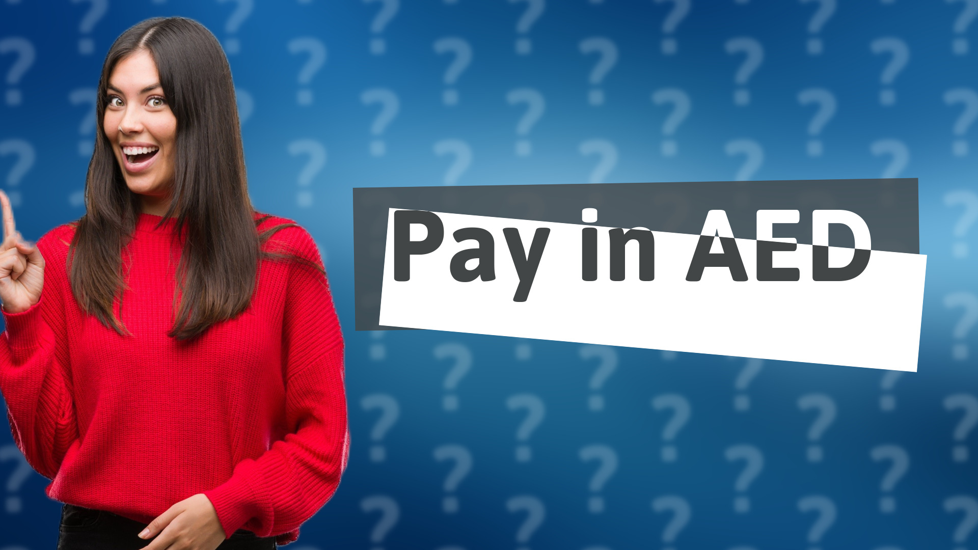 Pay in AED