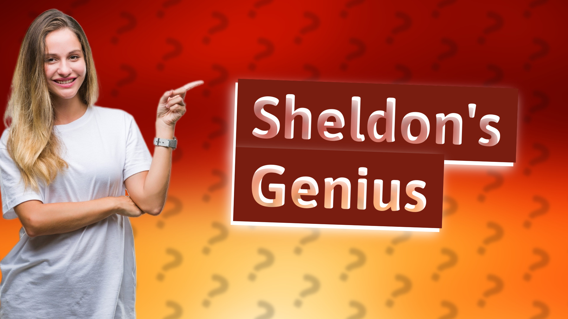 Sheldon's Genius