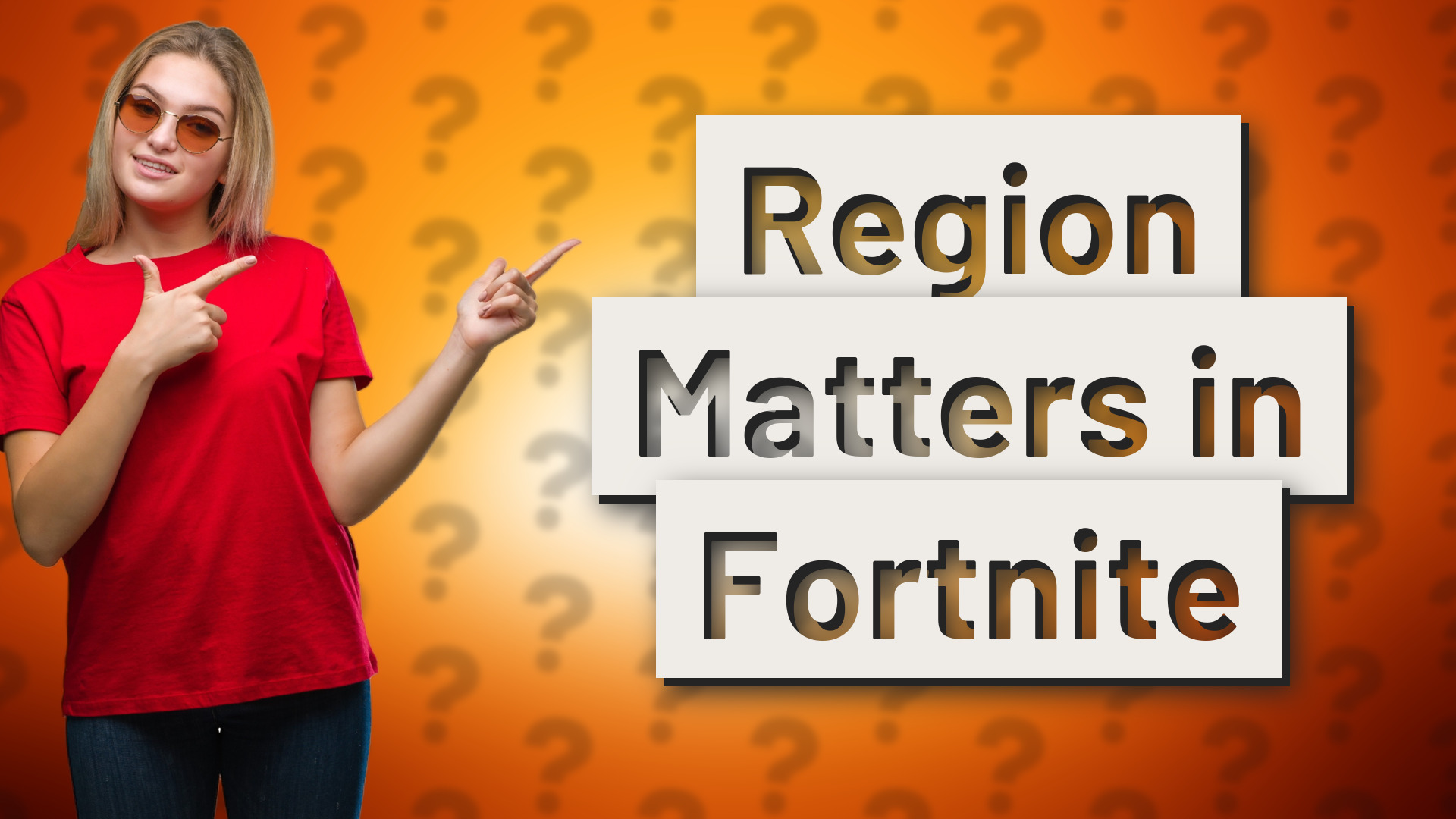 Region Matters in Fortnite