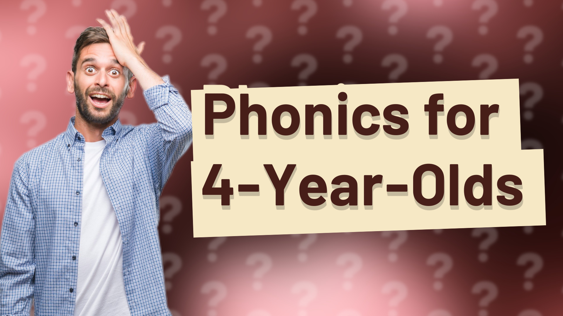 Phonics for 4-Year-Olds