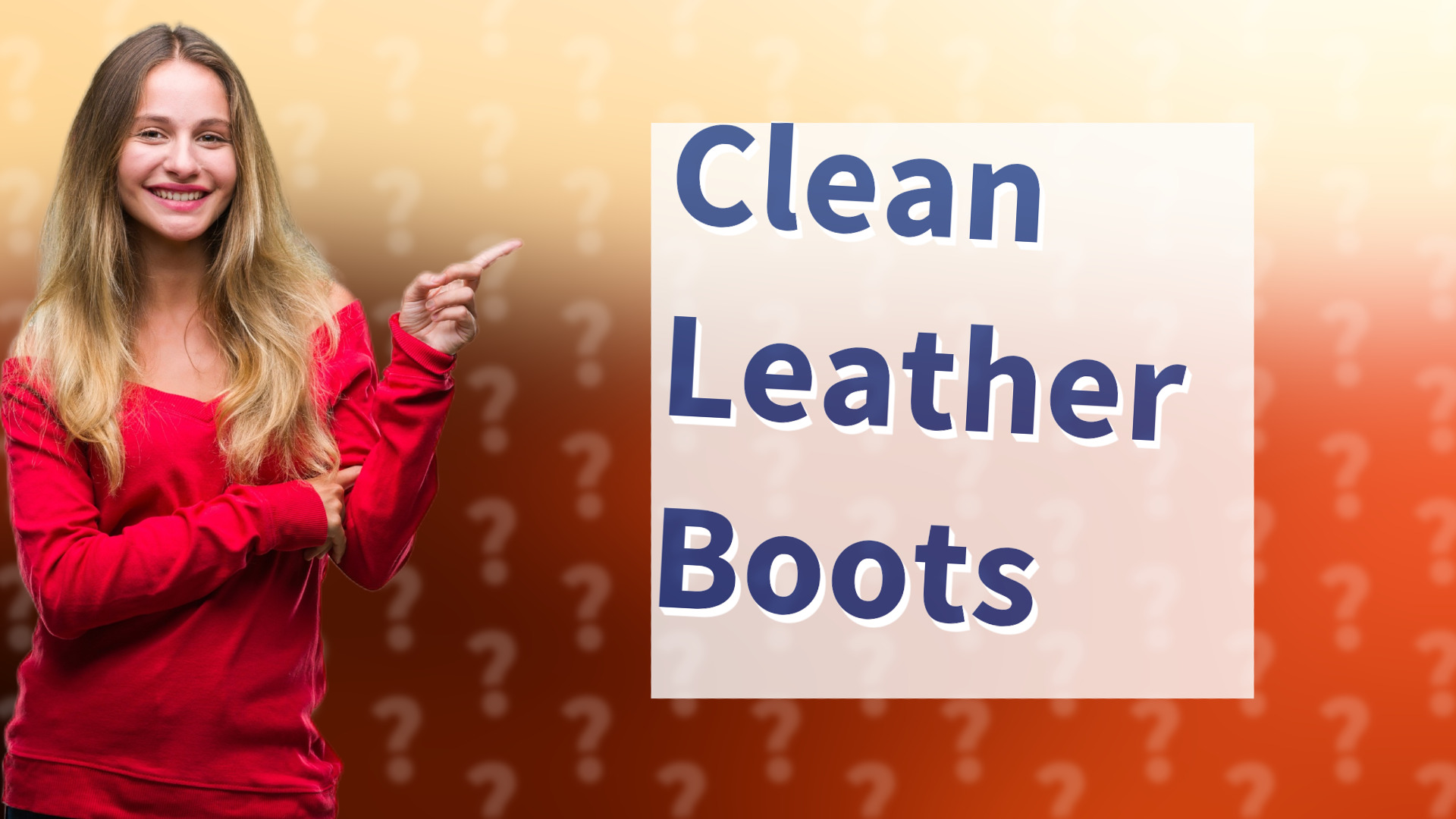 Clean Leather Boots