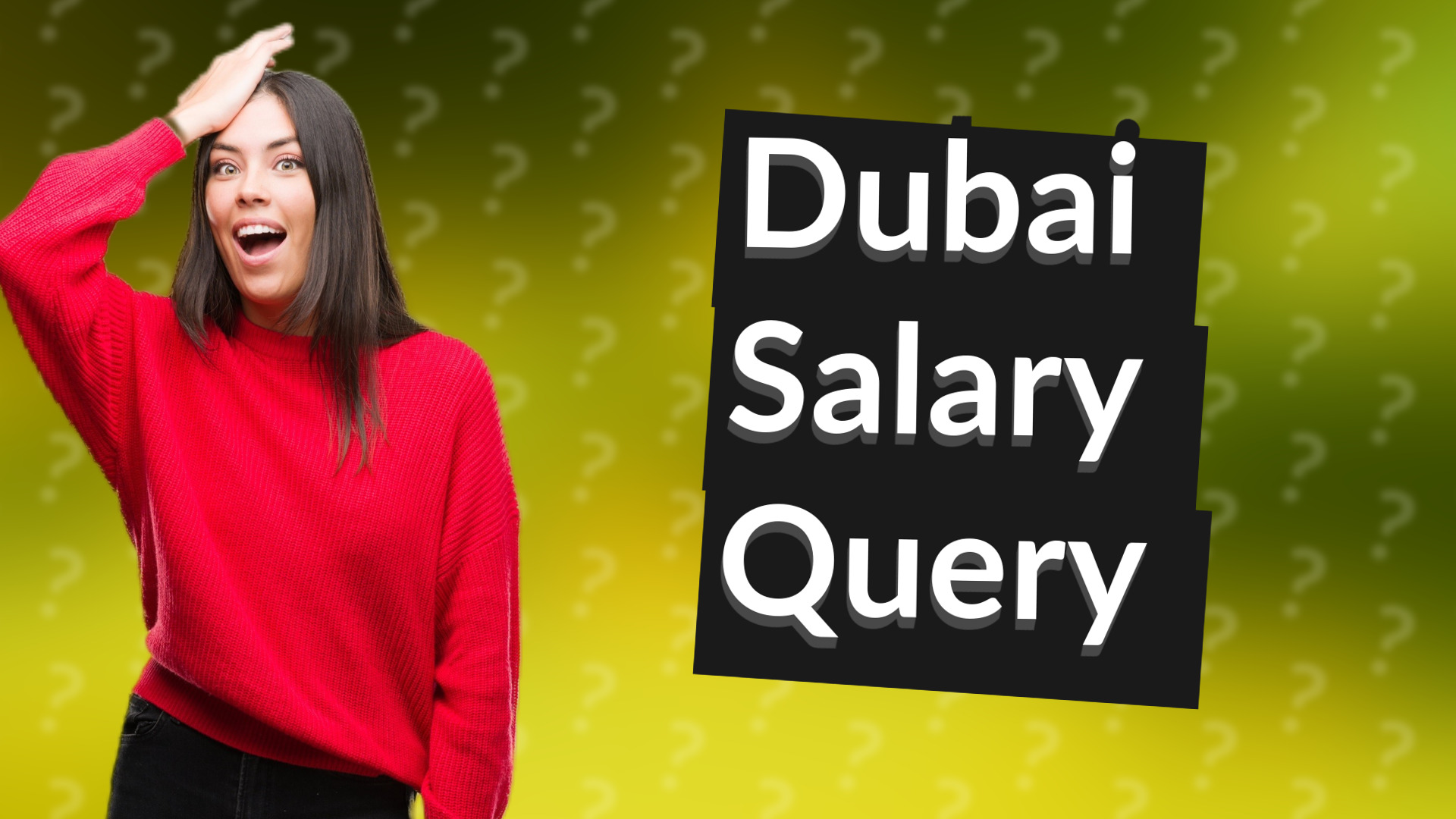 Dubai Salary Query