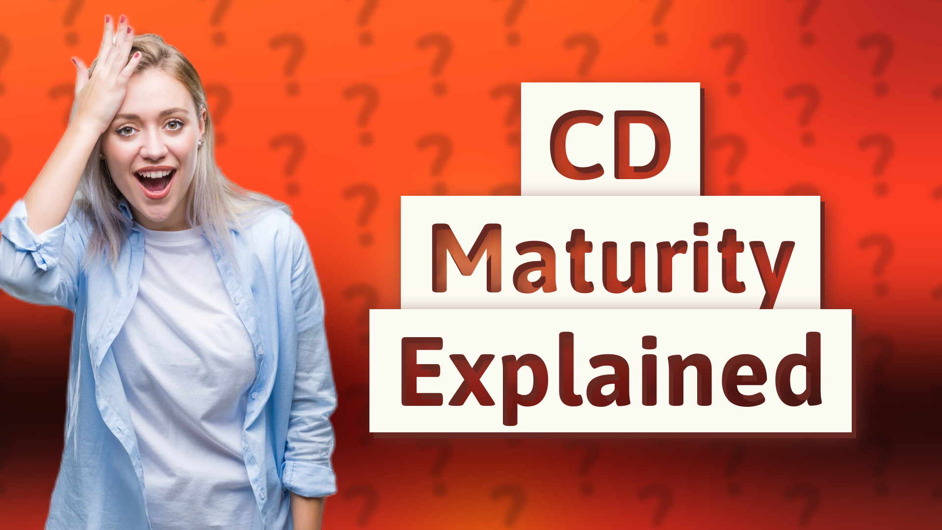 CD Maturity Explained