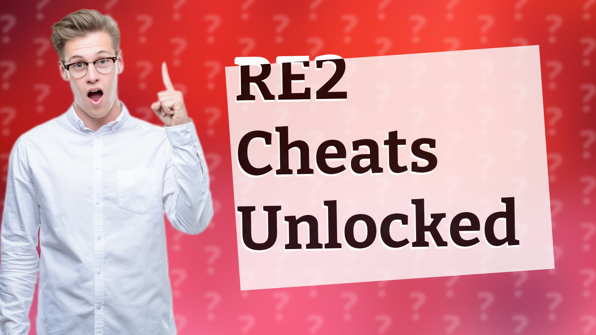 RE2 Cheats Unlocked