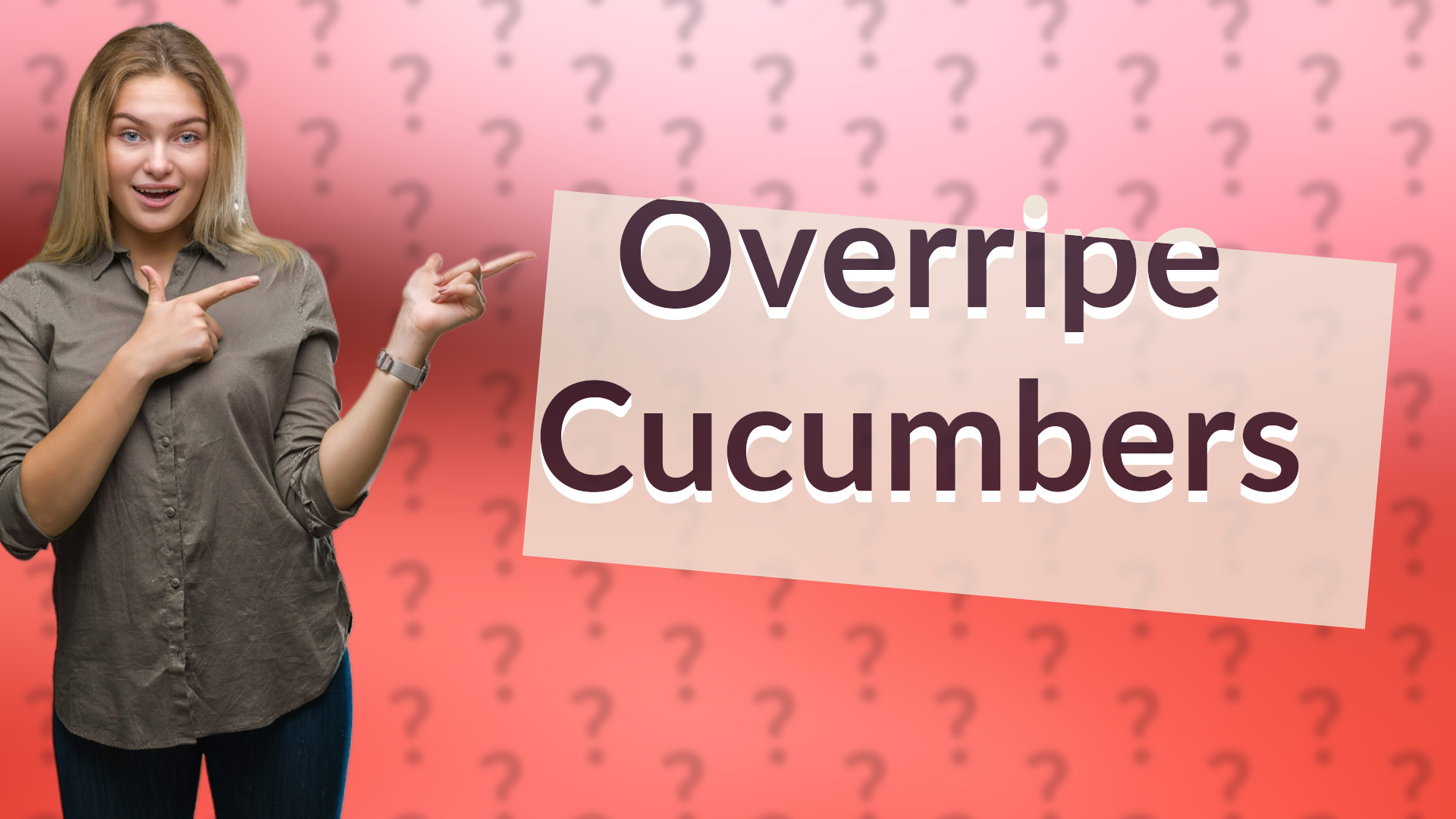 Overripe Cucumbers