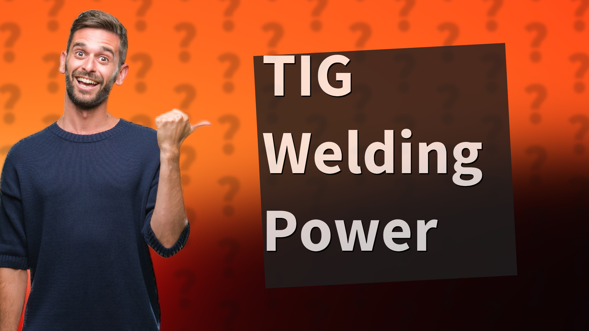 TIG Welding Power