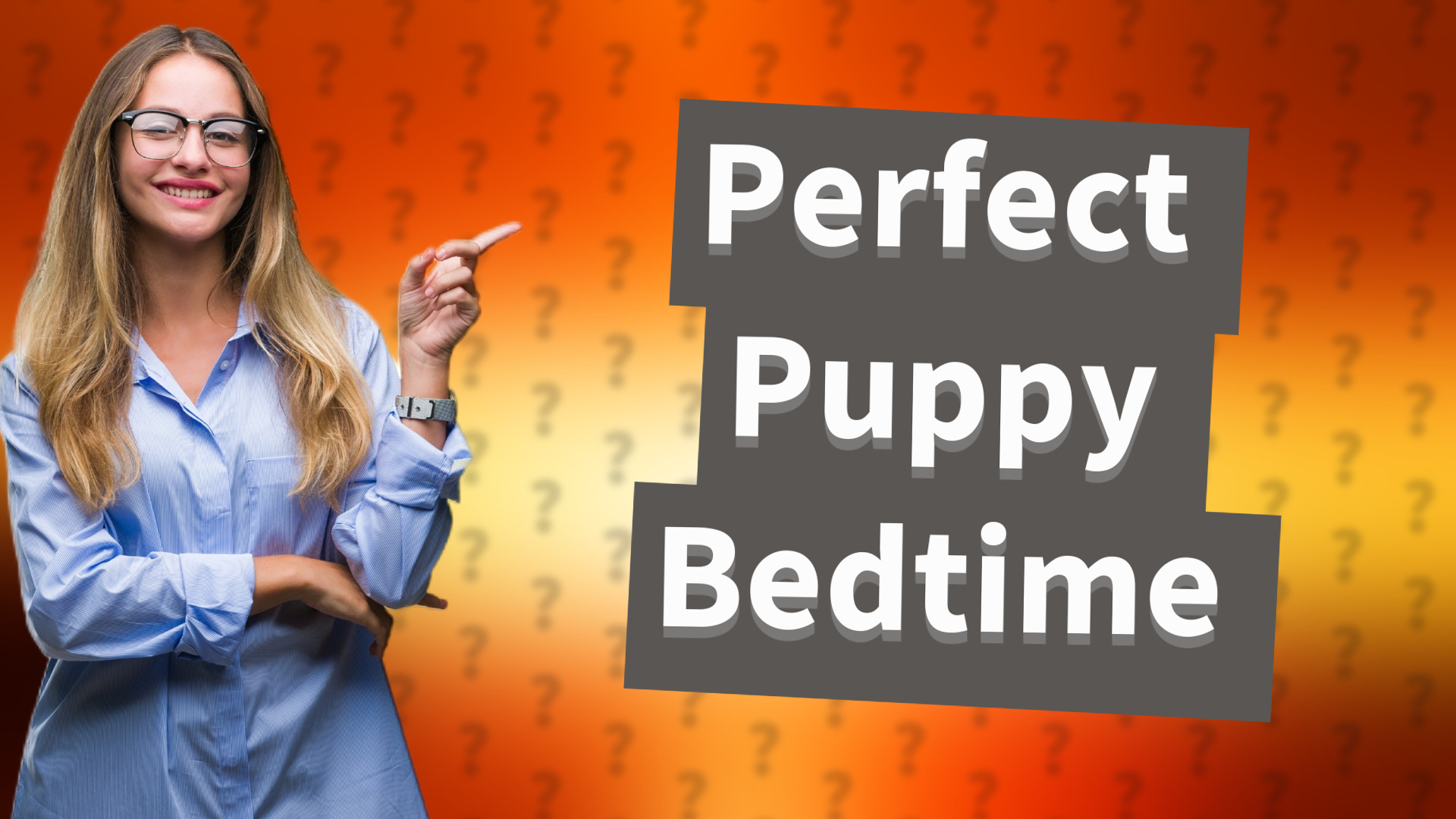 Perfect Puppy Bedtime