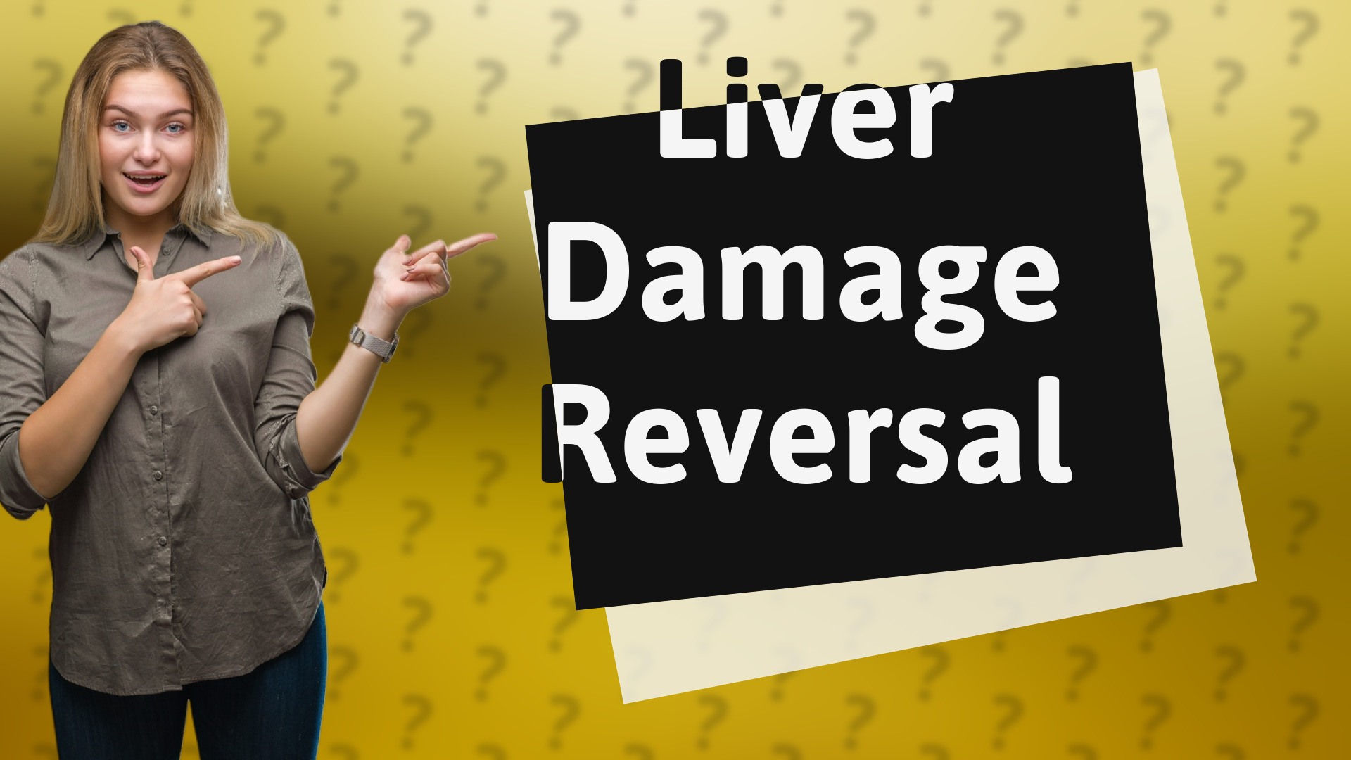 Liver Damage Reversal
