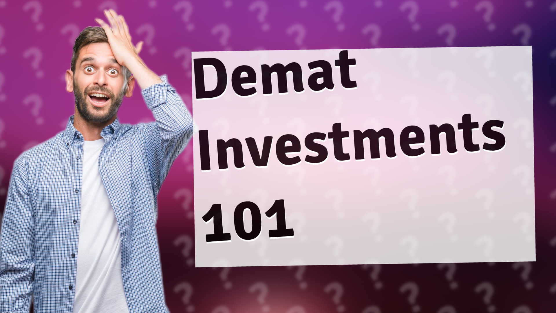 Demat Investments 101