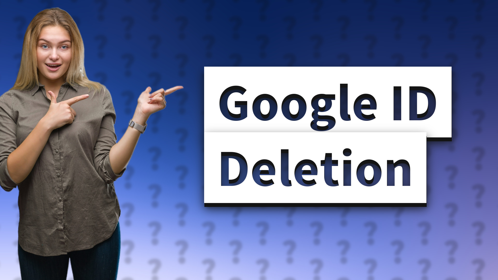 Google ID Deletion