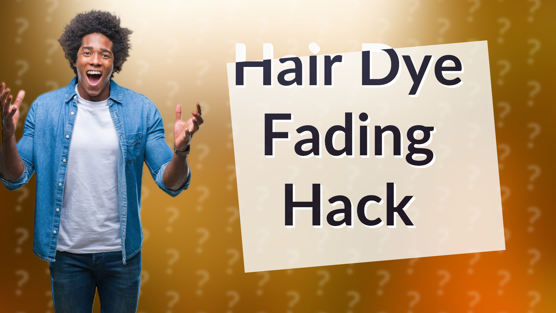 Hair Dye Fading Hack