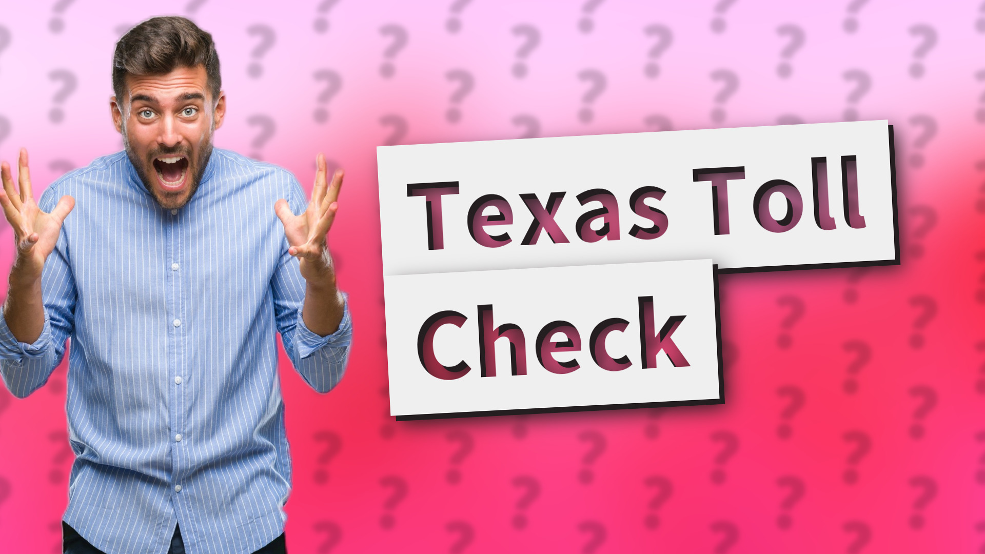 Texas Toll Check