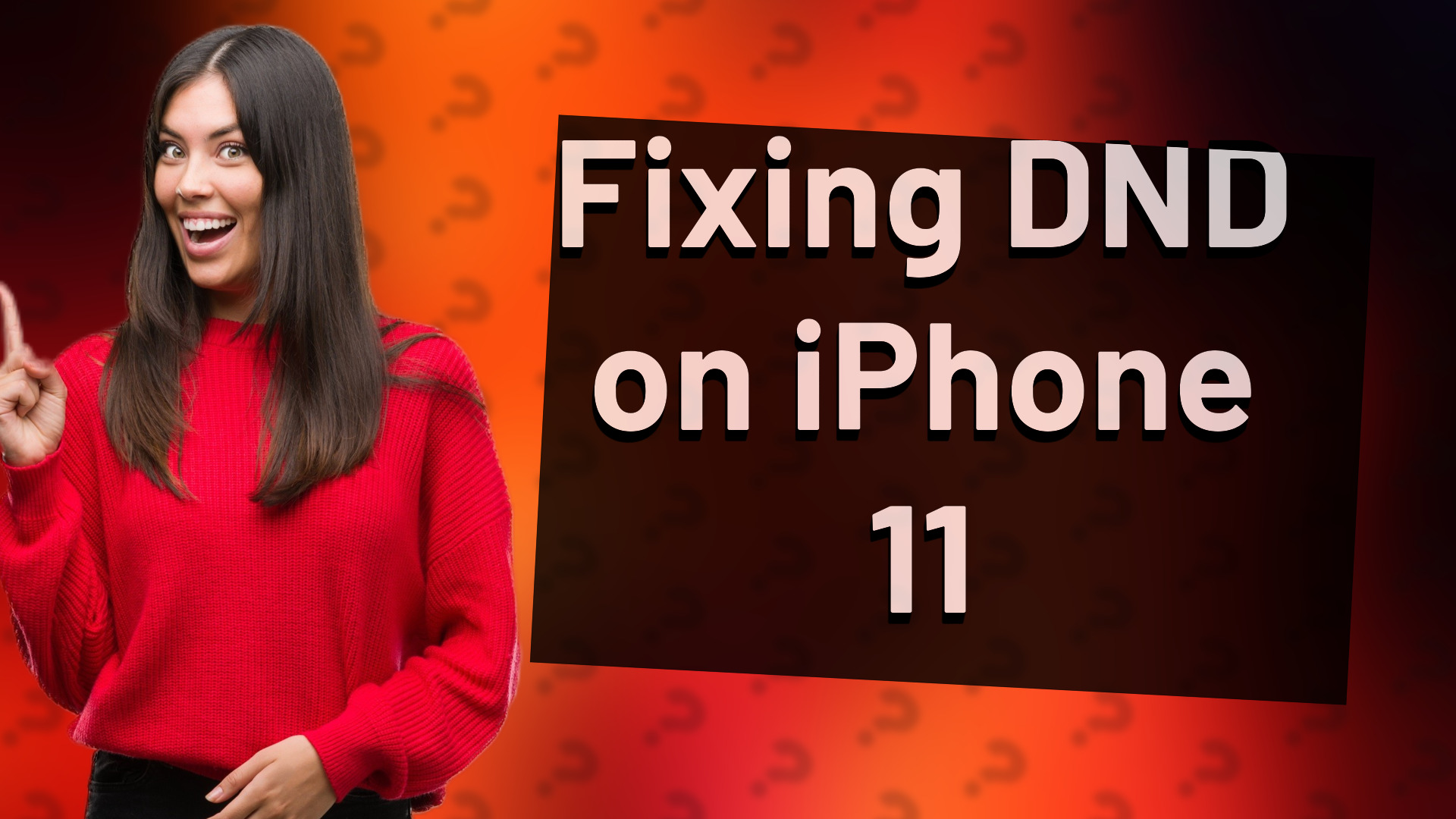 Fixing DND on iPhone 11