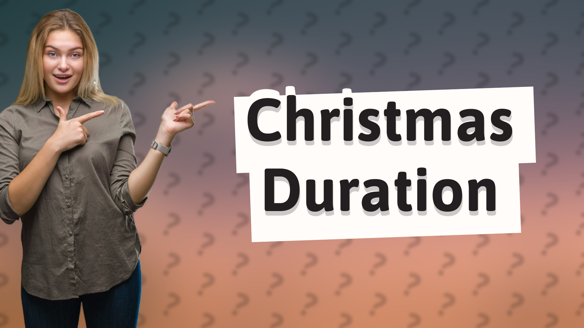 Christmas Duration