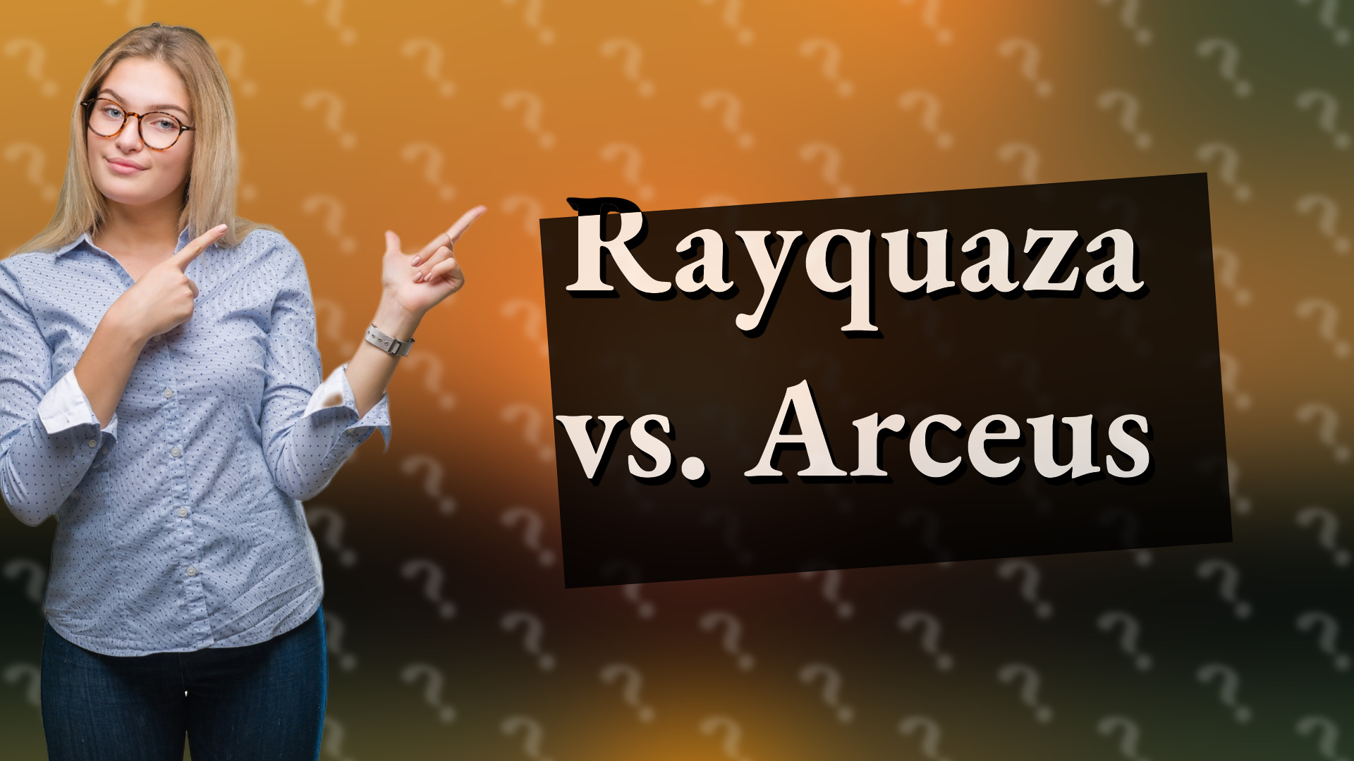 Rayquaza vs. Arceus