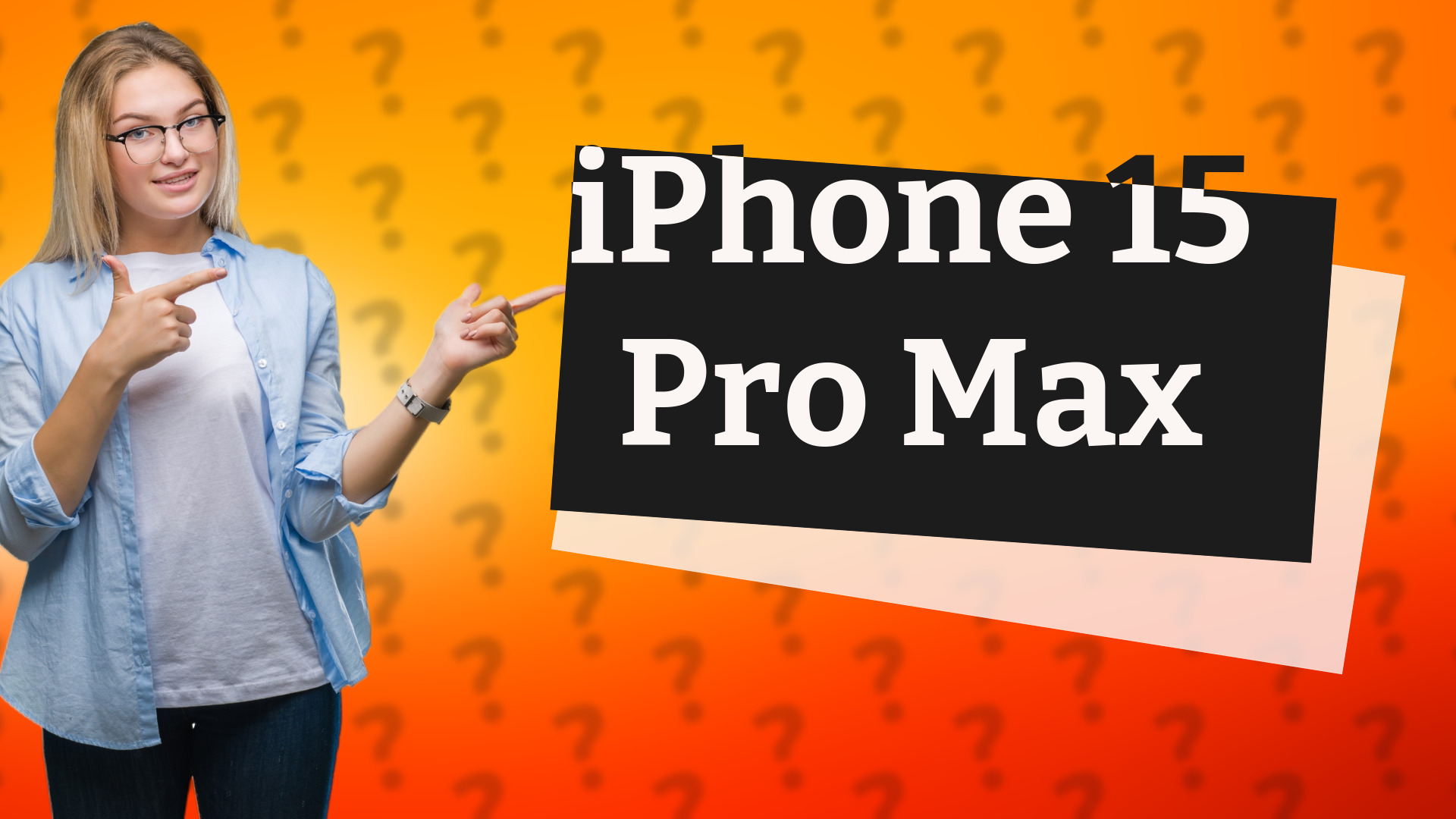 iPhone 15 Pro Max