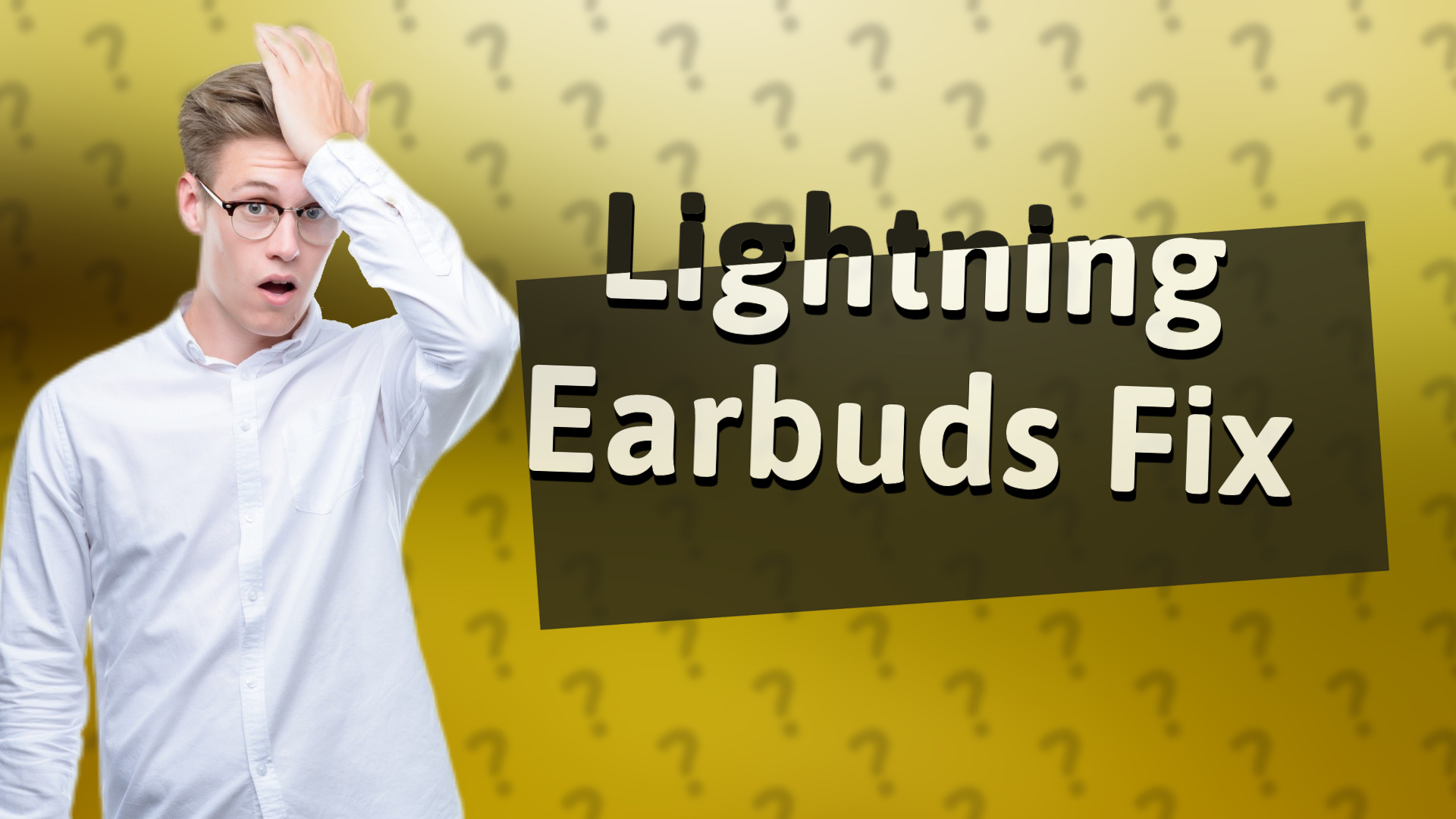 Lightning Earbuds Fix