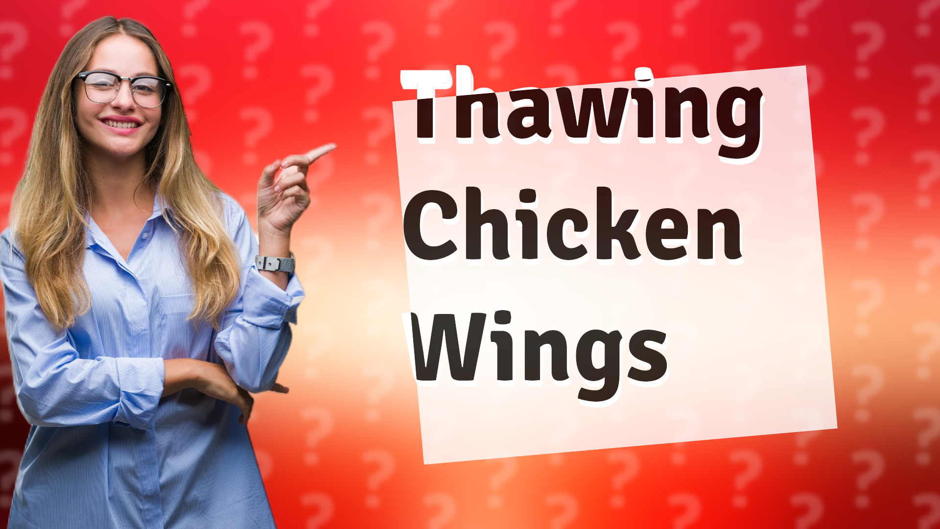Thawing Chicken Wings