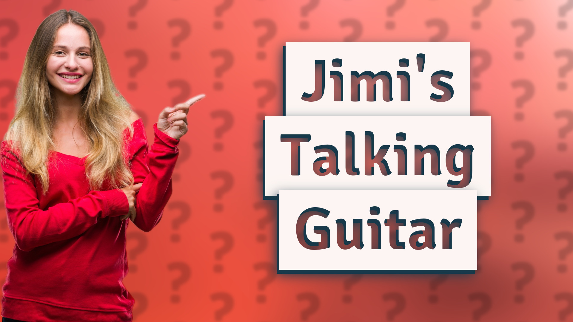 Jimi's Talking Guitar