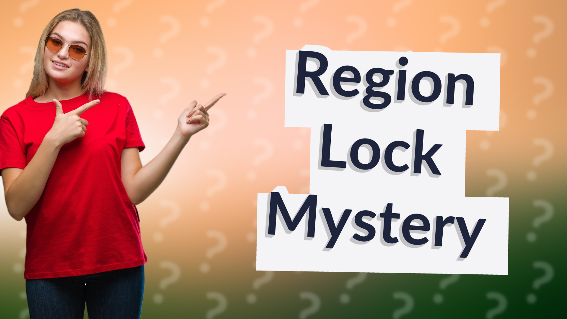 Region Lock Mystery