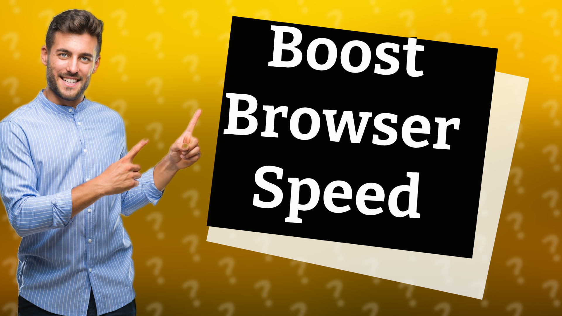 Boost Browser Speed