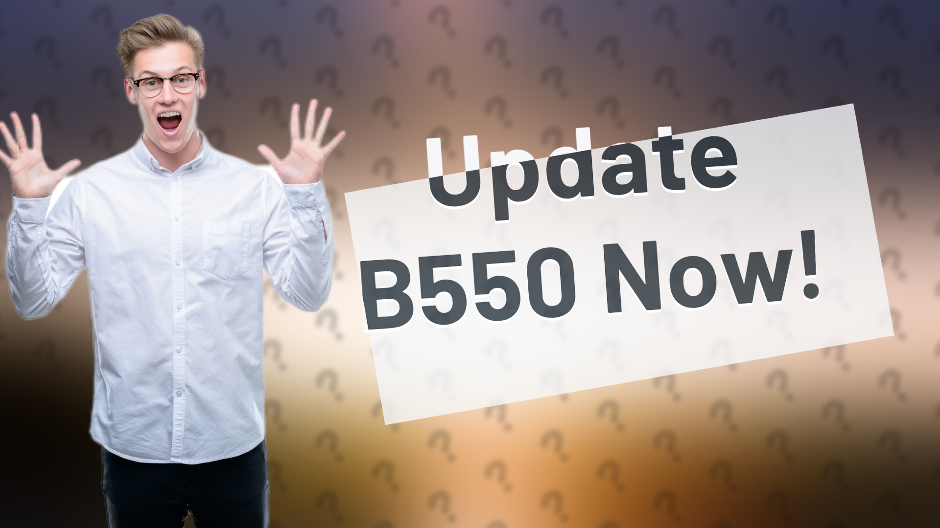 Update B550 Now!