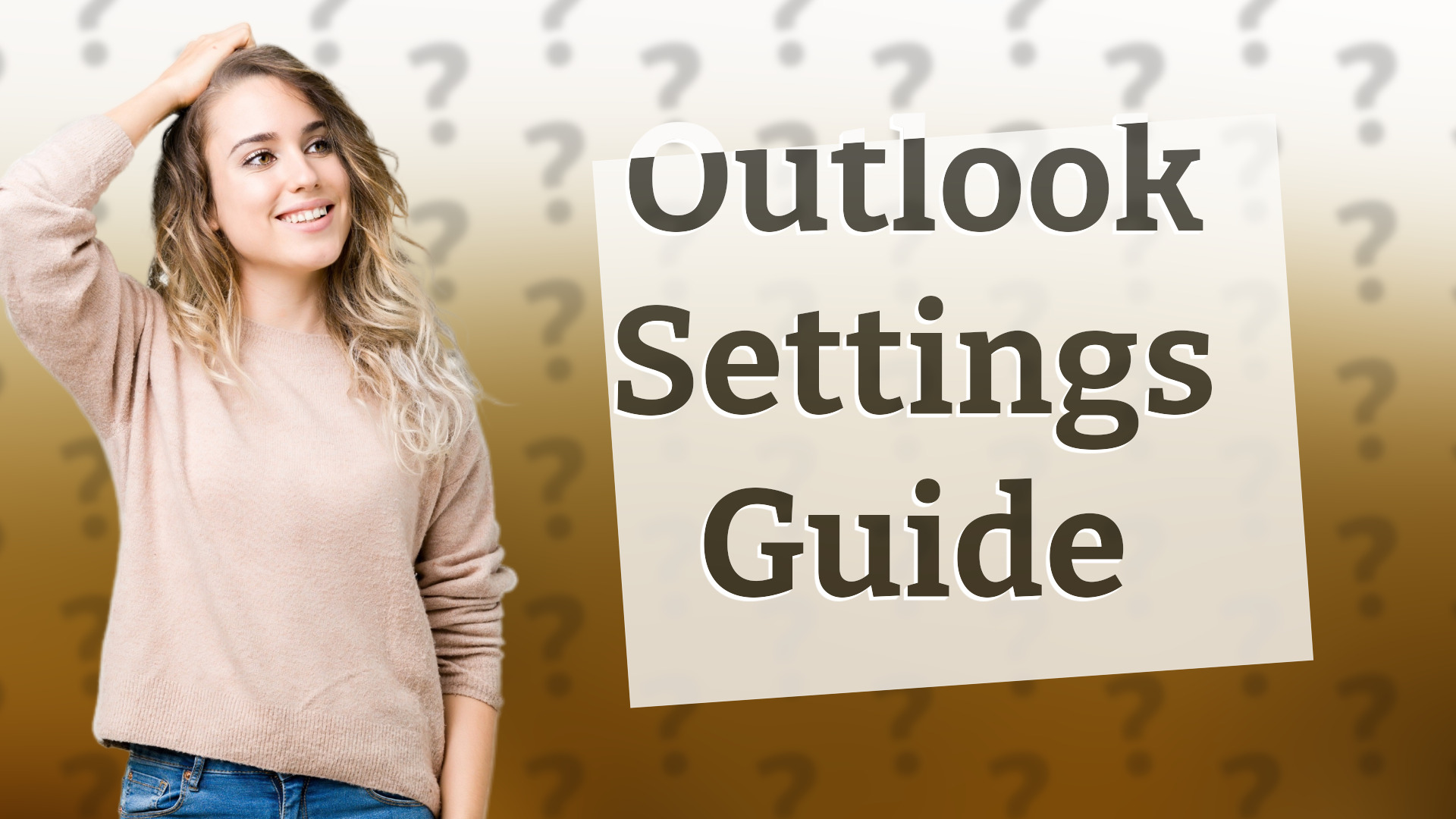 Outlook Settings Guide
