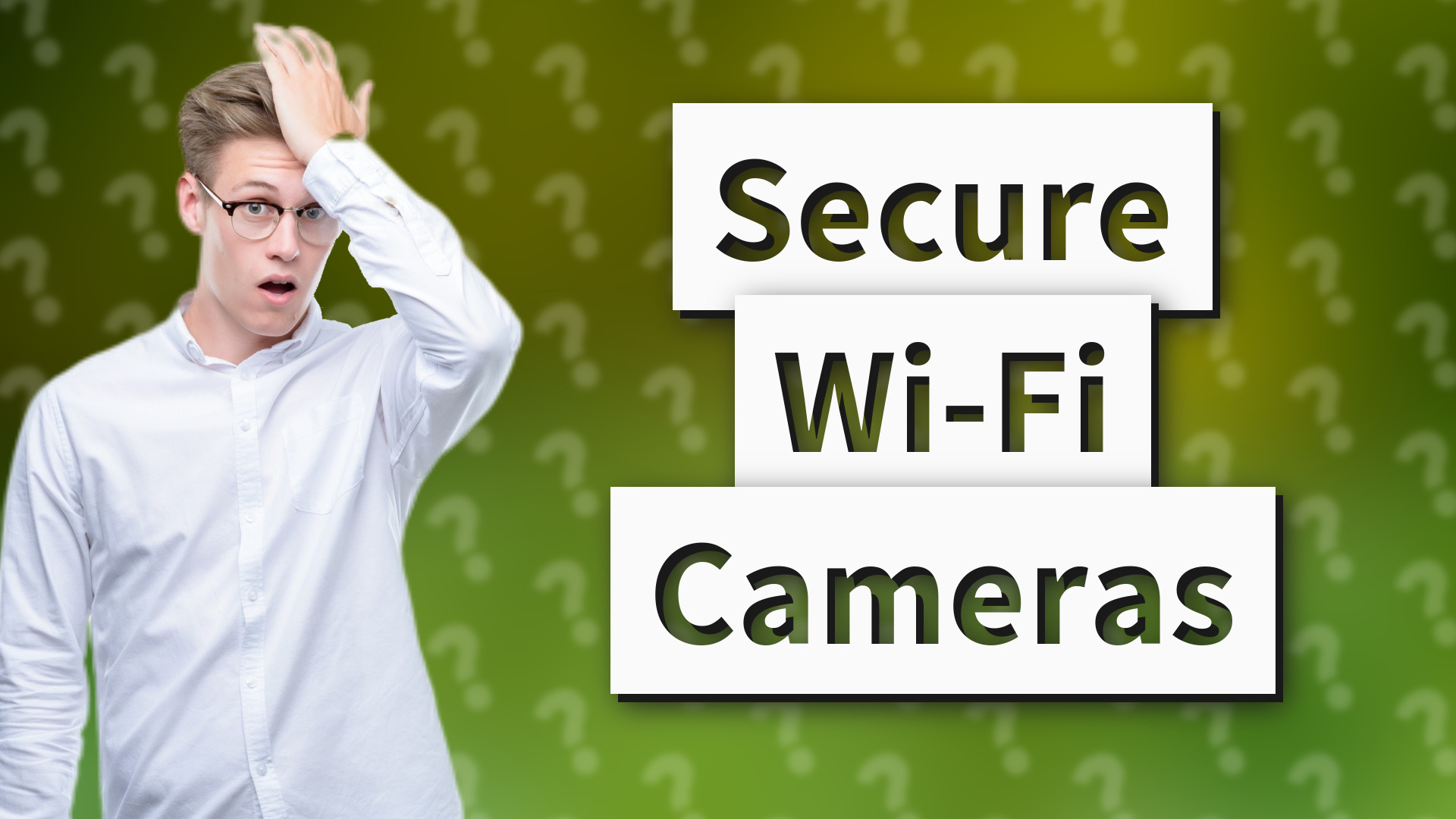 Secure Wi-Fi Cameras