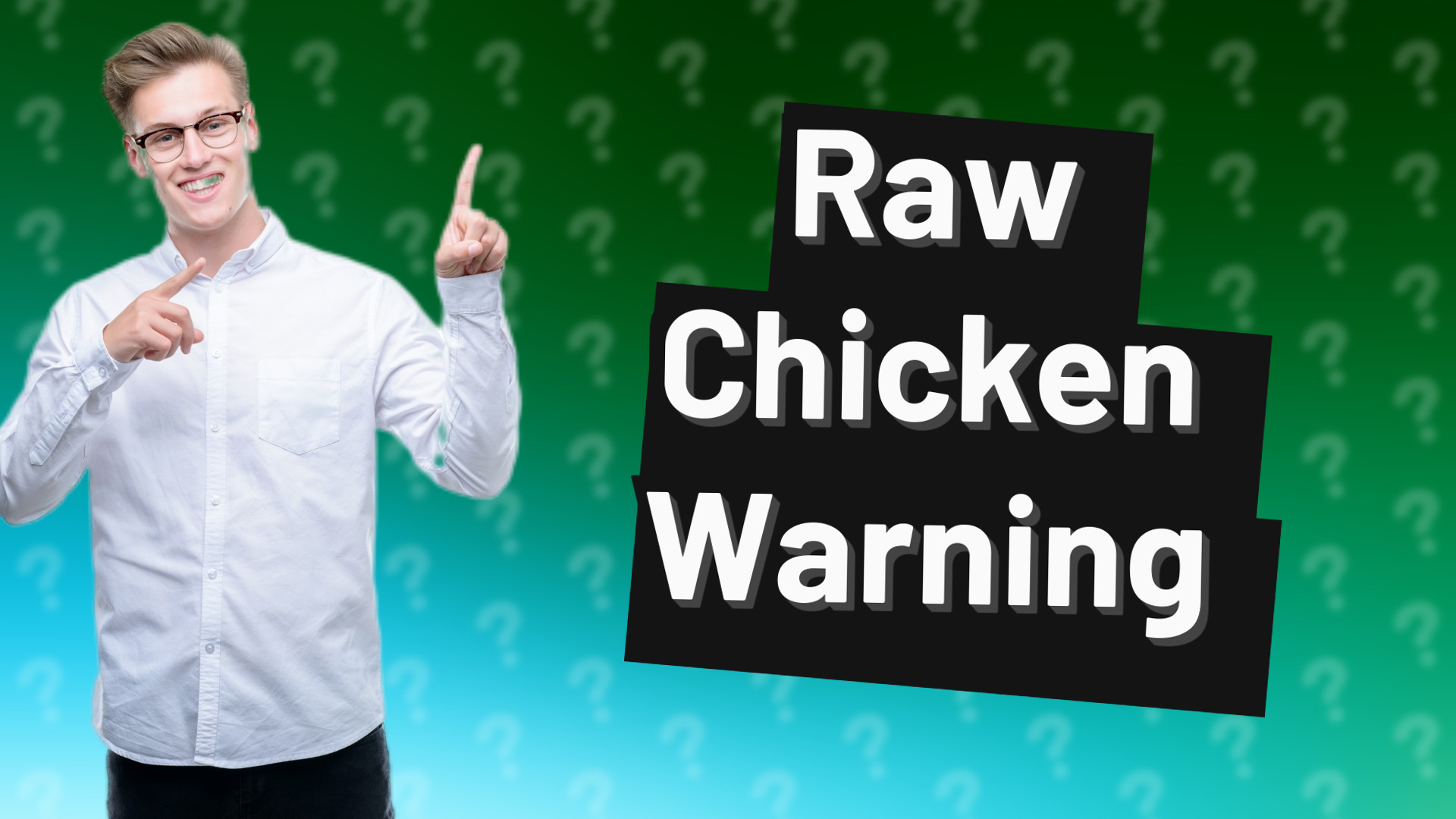 Raw Chicken Warning