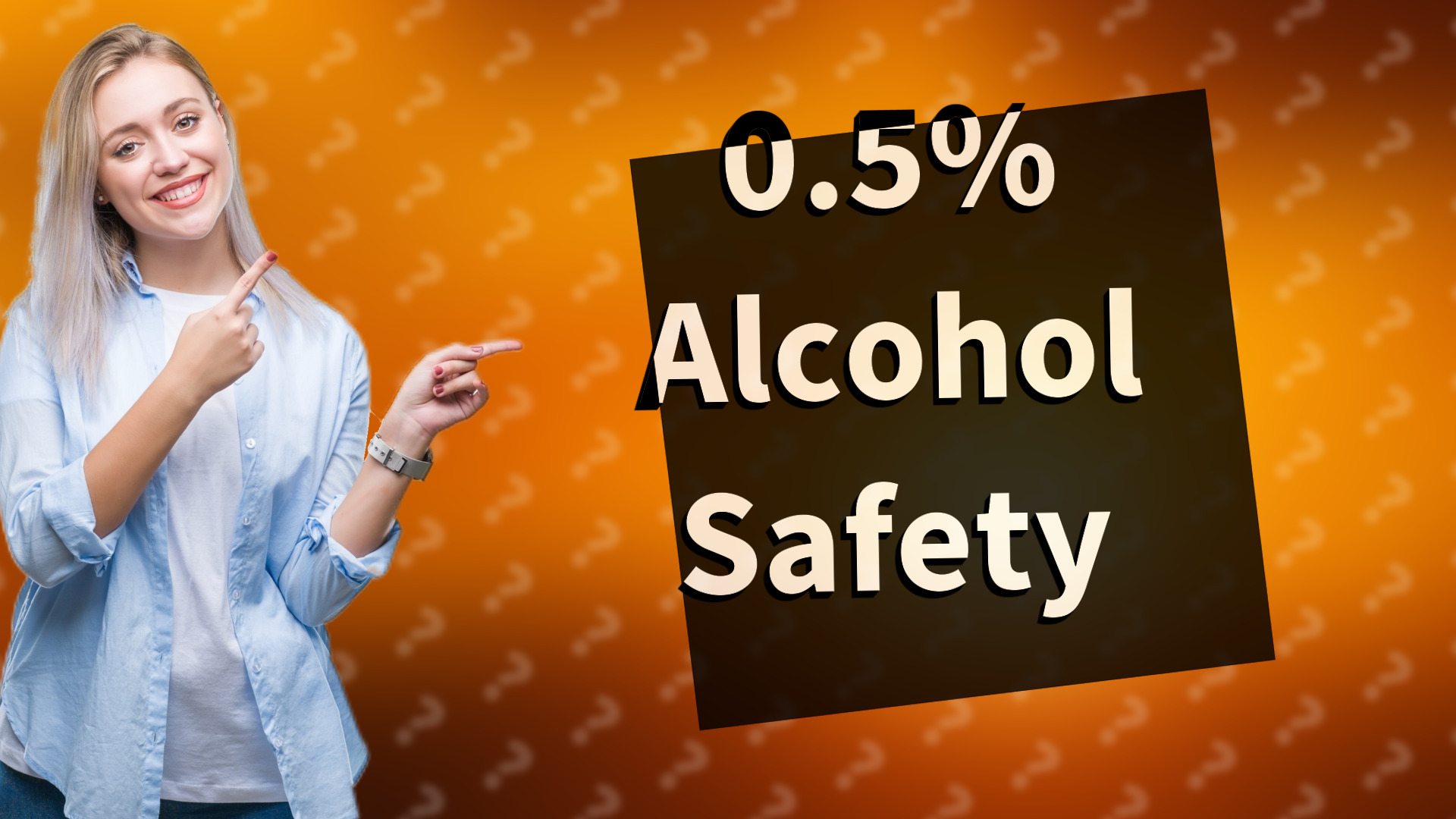 0.5% Alcohol Safety
