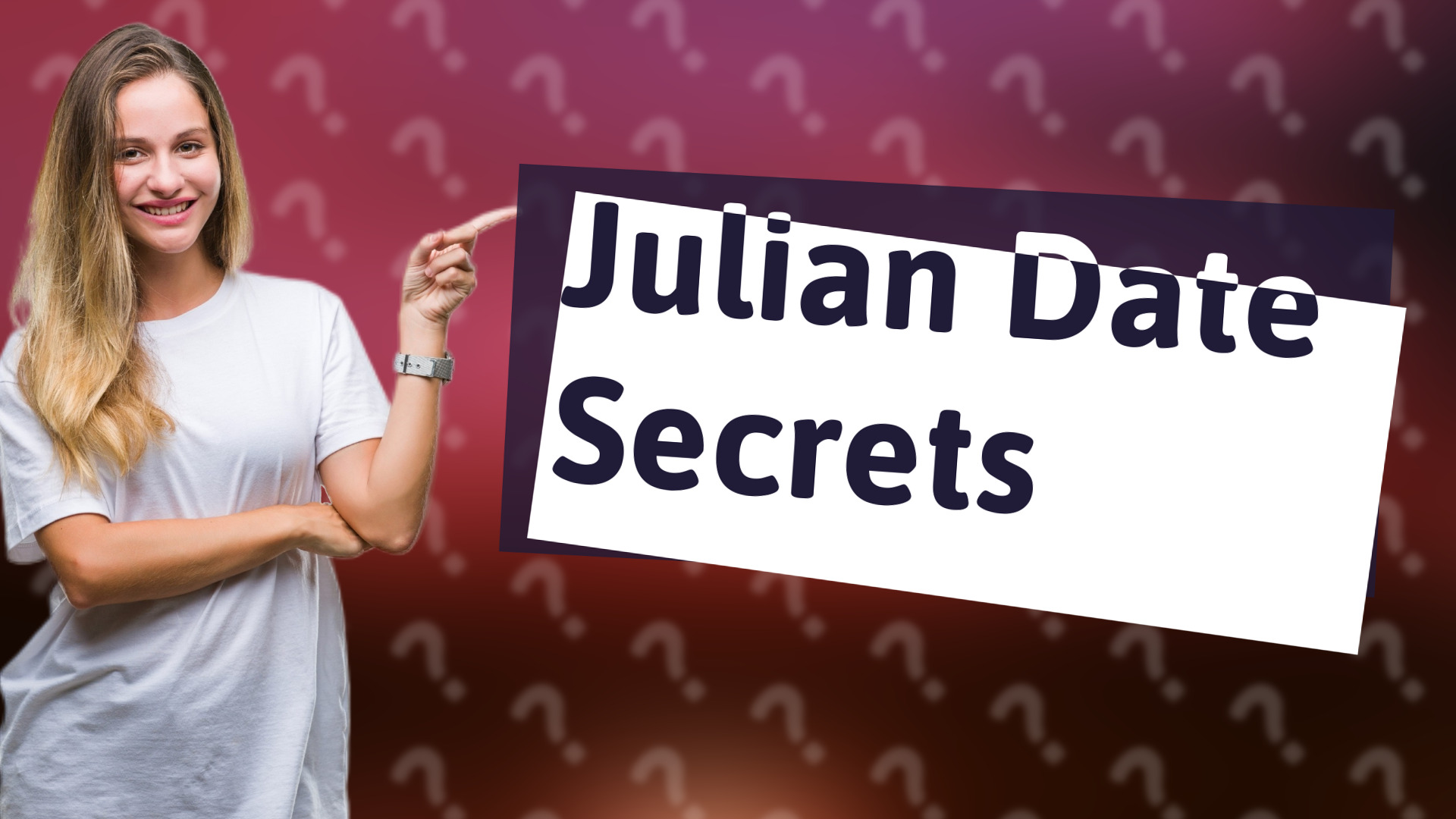 Julian Date Secrets