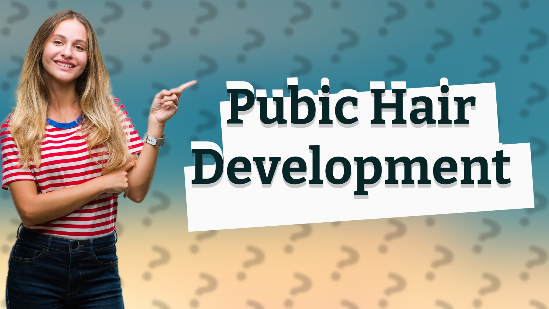 Pubic Hair Development