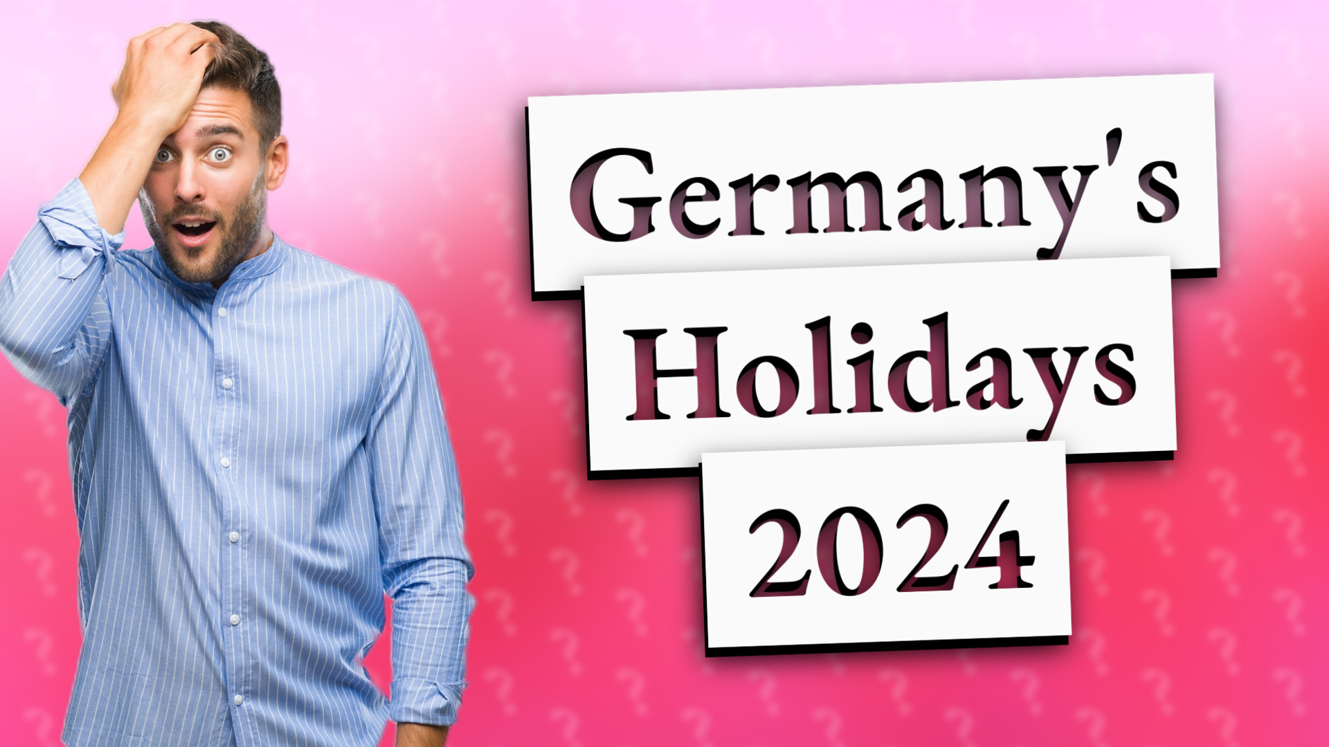 Germany's Holidays 2024